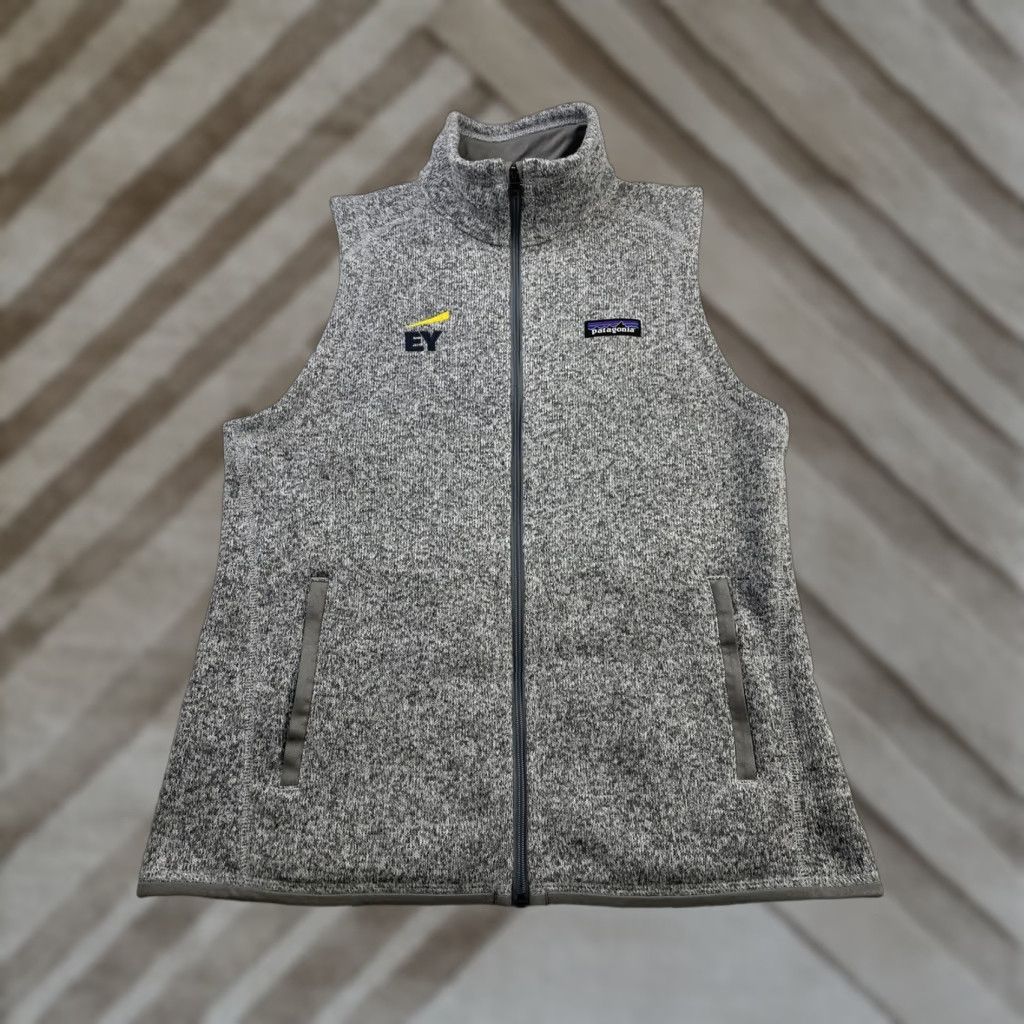 Patagonia Patagonia Better Sweater Vest Womens M Full Zip Fleece Gray 25886 Size M / US 6-8 / IT 42-44 - 1 Thumbnail