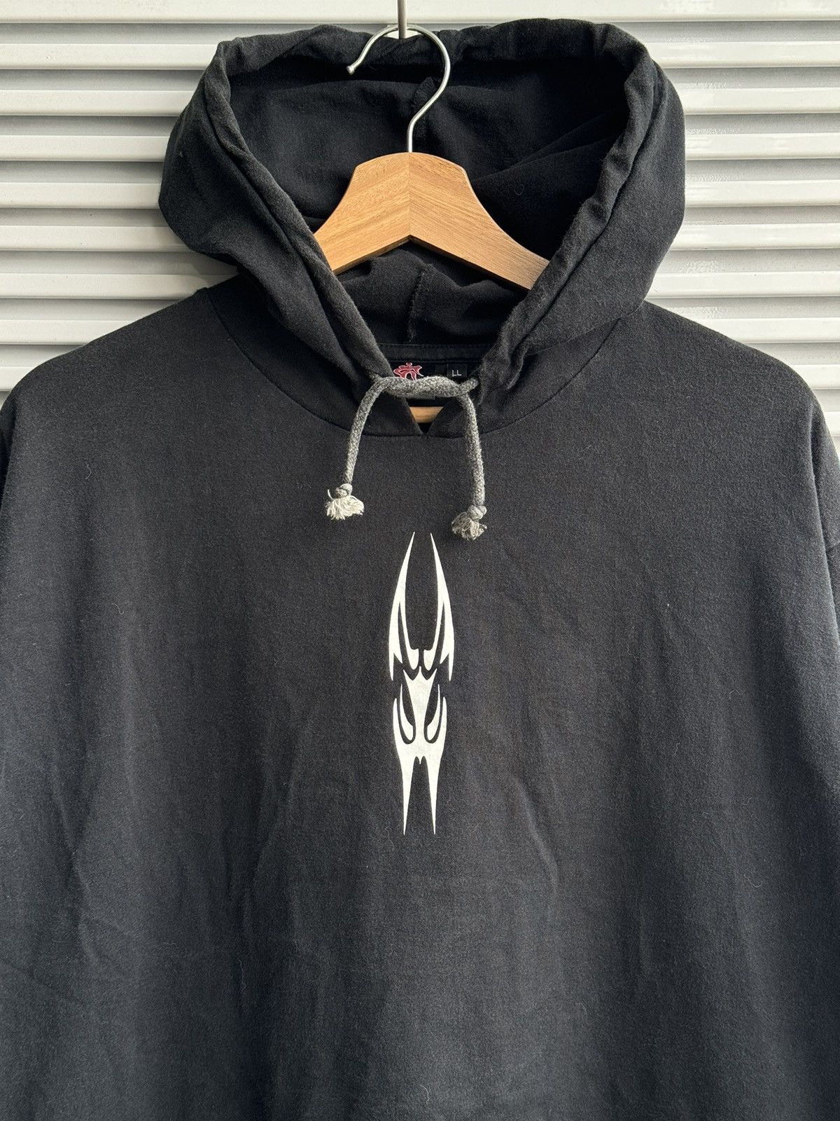 Japanese Brand Y2K Land Lord Punk Skulls Riot Poem Hoodies Size US XL / EU 56 / 4 - 3 Thumbnail