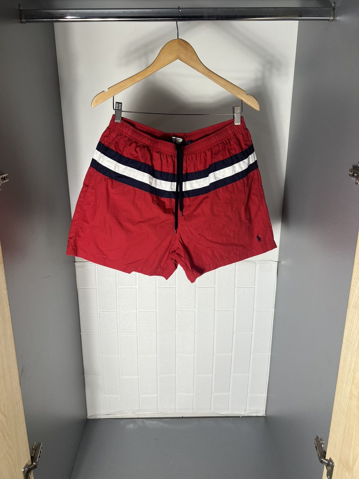 Polo Ralph Lauren × Vintage VERY RARE POLO SPORT RALPH LAUREN NYLON DESIGNER SHORTS 90s Size US 32 / EU 48 - 2 Thumbnail