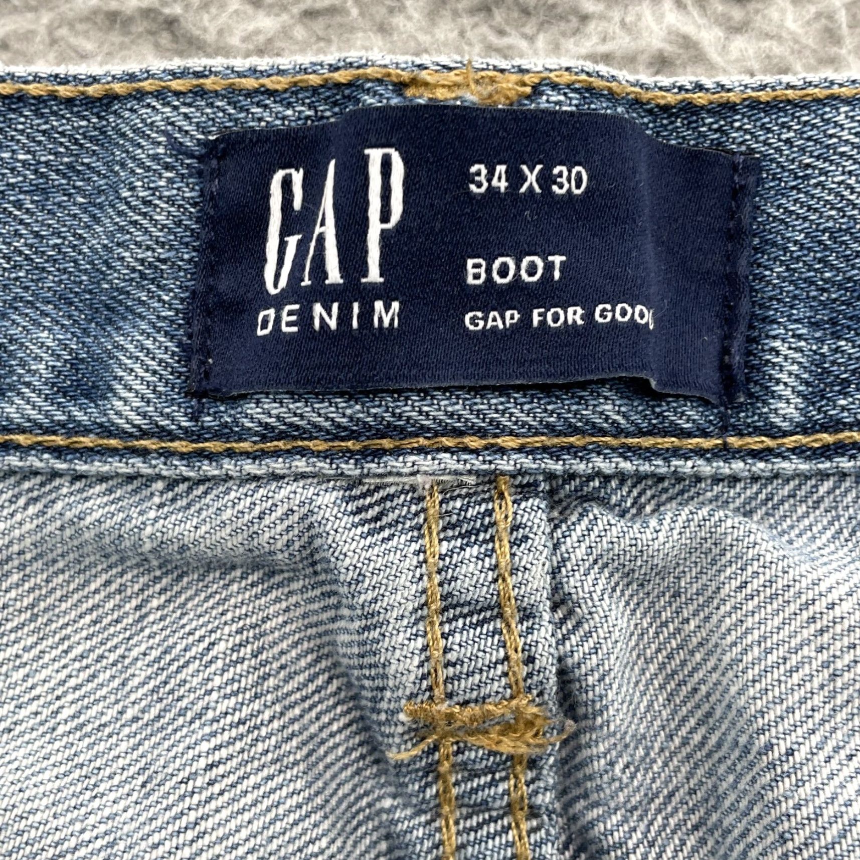 Gap VINTAGE Gap Bootcut Jeans Men's 33x27 Classic Rodeo Western Cowboy 90s Workwear Jeans Size US 33 - 6 Thumbnail
