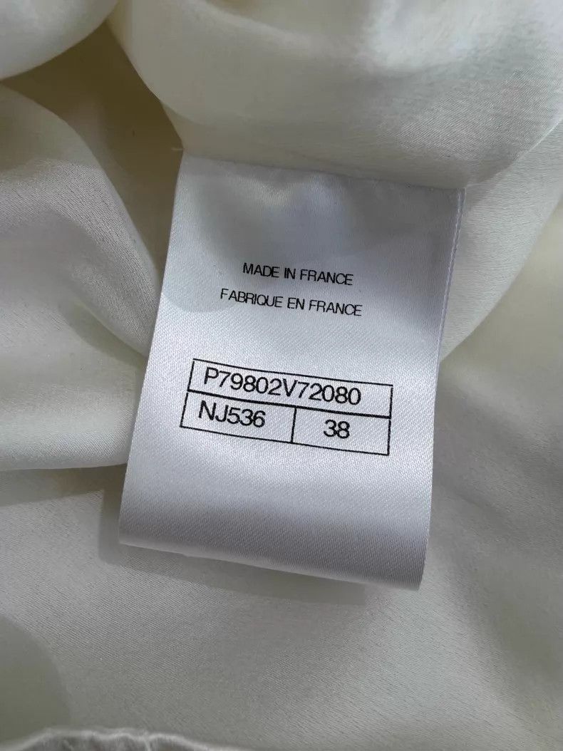 Chanel Chanel White dark flower relief jacket Size XS / US 0-2 / IT 36-38 - 5 Thumbnail