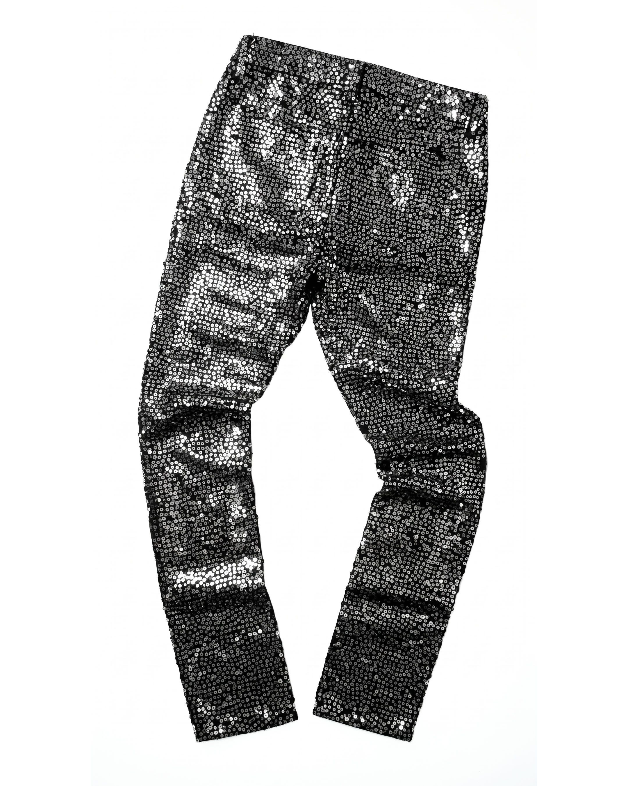 Saint Laurent Paris Saint Laurent Sequin Pants - FW16 Size US 28 / EU 44 - 2 Thumbnail