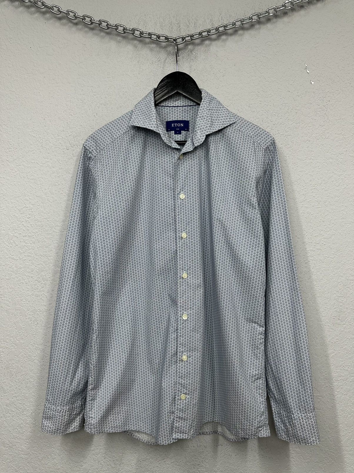 Eton Classic Shirt Eton Luxury Casual Mens Size US M / EU 48-50 / 2 - 2 Thumbnail
