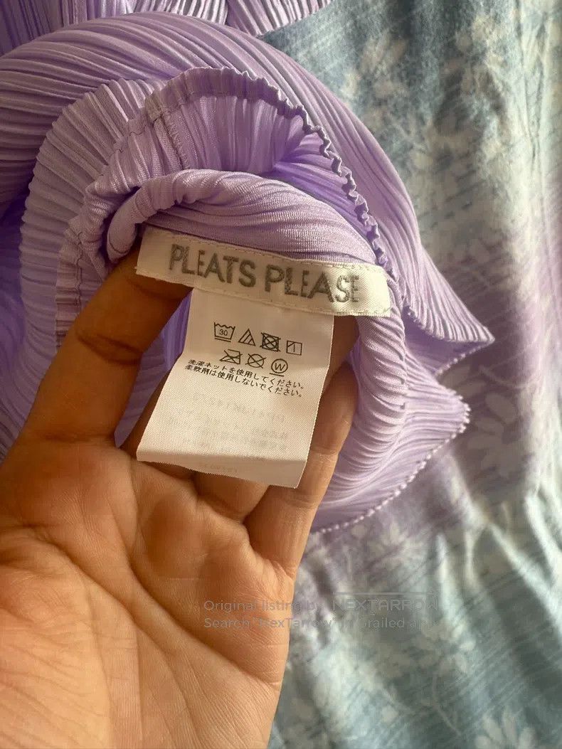Issey Miyake Issey Miyake Purple Half Sleeve Size M / US 6-8 / IT 42-44 - 3 Thumbnail