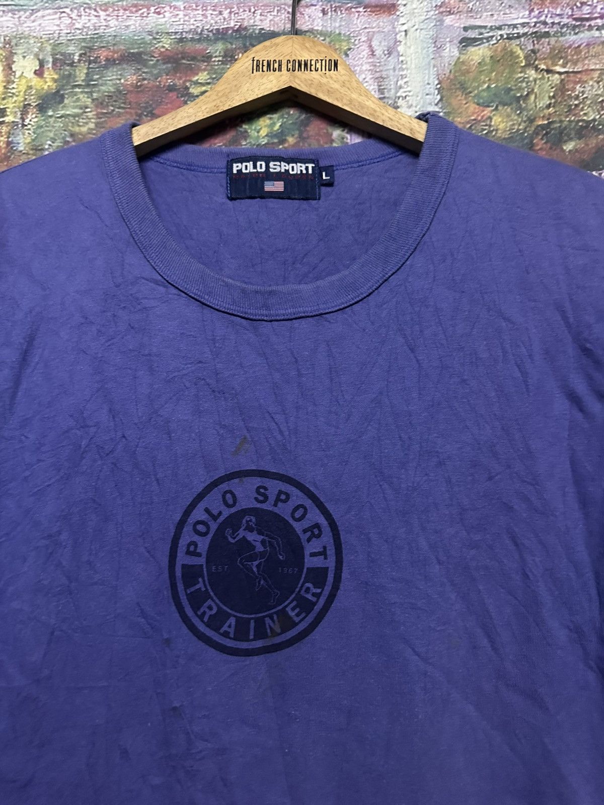 Polo Ralph Lauren Vintage Polo Sport Tee Size US L / EU 52-54 / 3 - 6 Thumbnail