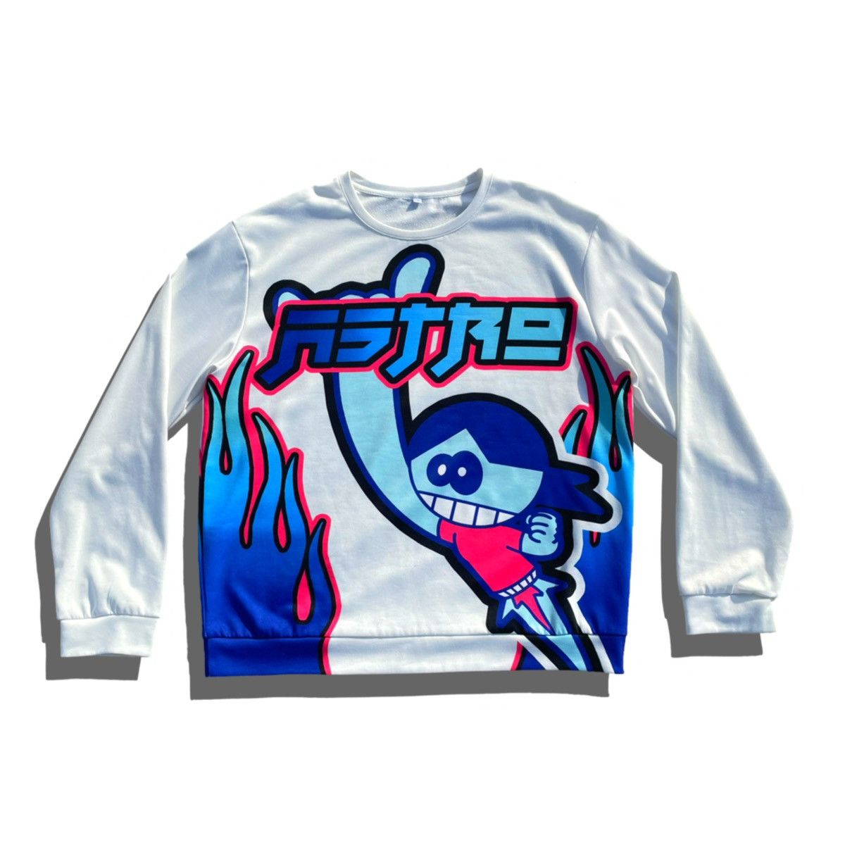 Other AOP Long Sleeve Flames Jersey *RARE* Size US XL / EU 56 / 4 - 6 Thumbnail