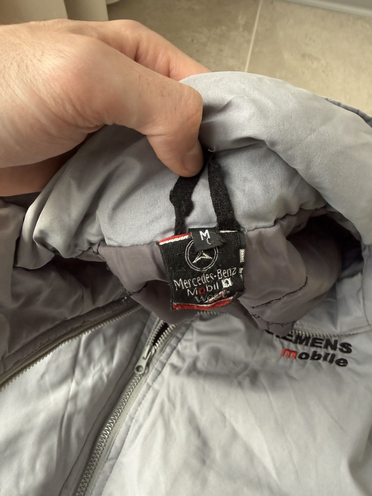 Formula 1 F1 Mercedes Benz Siemens Racing Jacket y2k Size US M / EU 48-50 / 2 - 6 Thumbnail