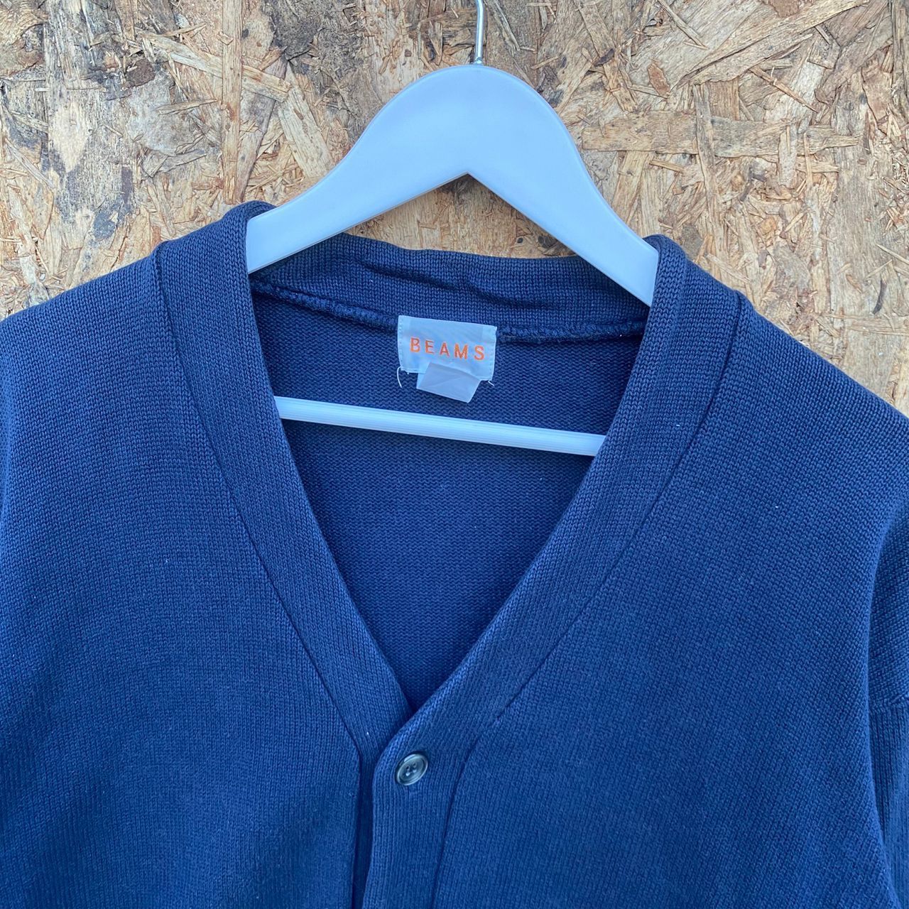 Beams Japan Vintage Beams Japanese Brand Cardigan Knitwear Size US L / EU 52-54 / 3 - 6 Thumbnail