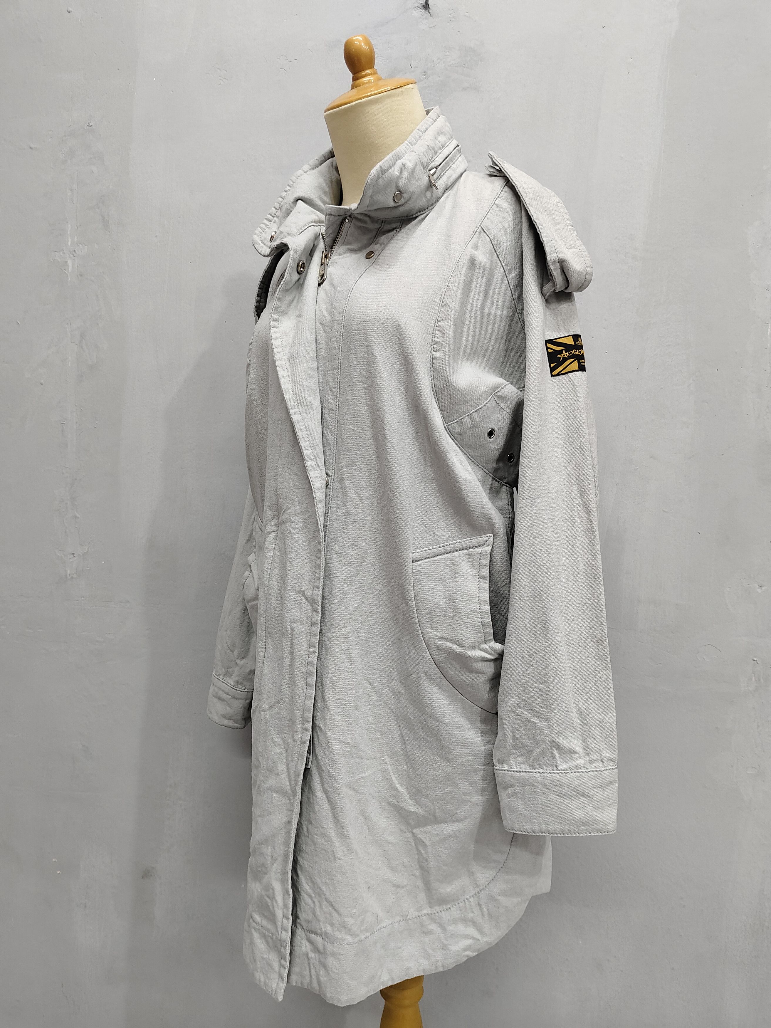 Vivienne Westwood 🇬🇧Vivienne Westwood Anglomania Utility Cinched Waist Parka Size M / US 6-8 / IT 42-44 - 4 Thumbnail