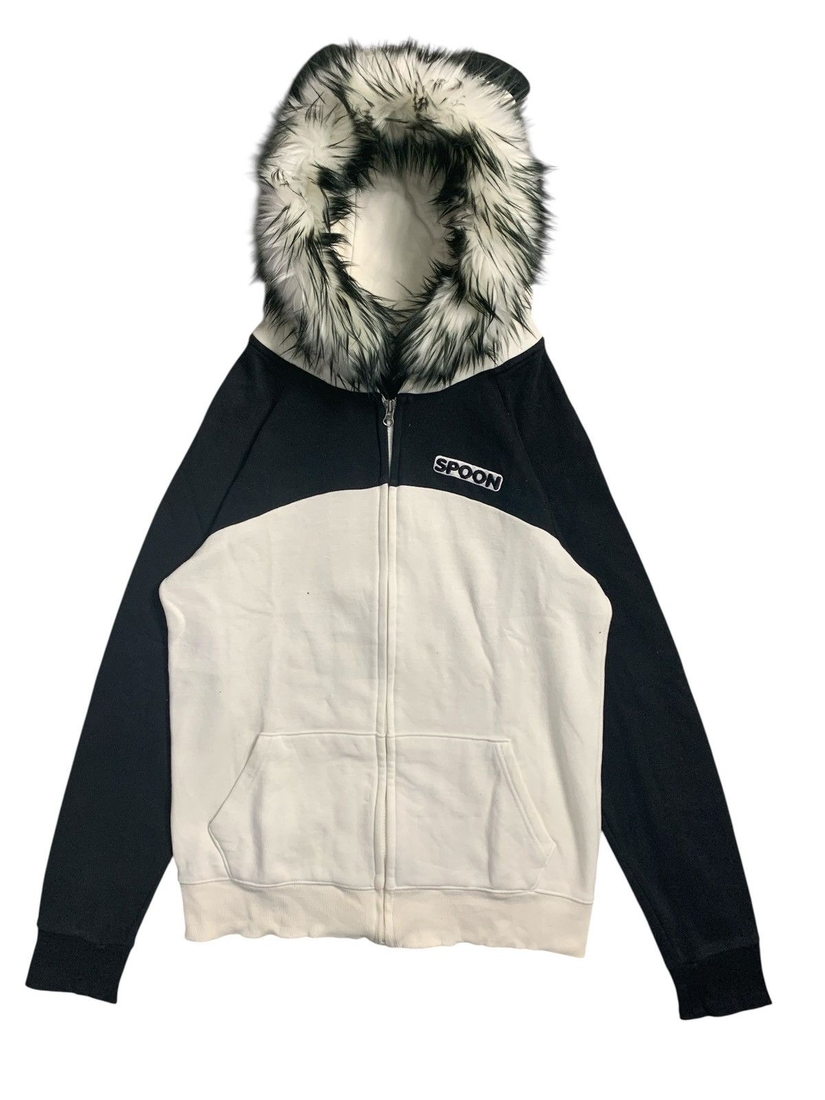 Issey Miyake WT SPOON PANDA FUR ZIP HOODIE ISSEY MIYAKE MERCI YOHJI STYLE Size US M / EU 48-50 / 2 - 1 Thumbnail