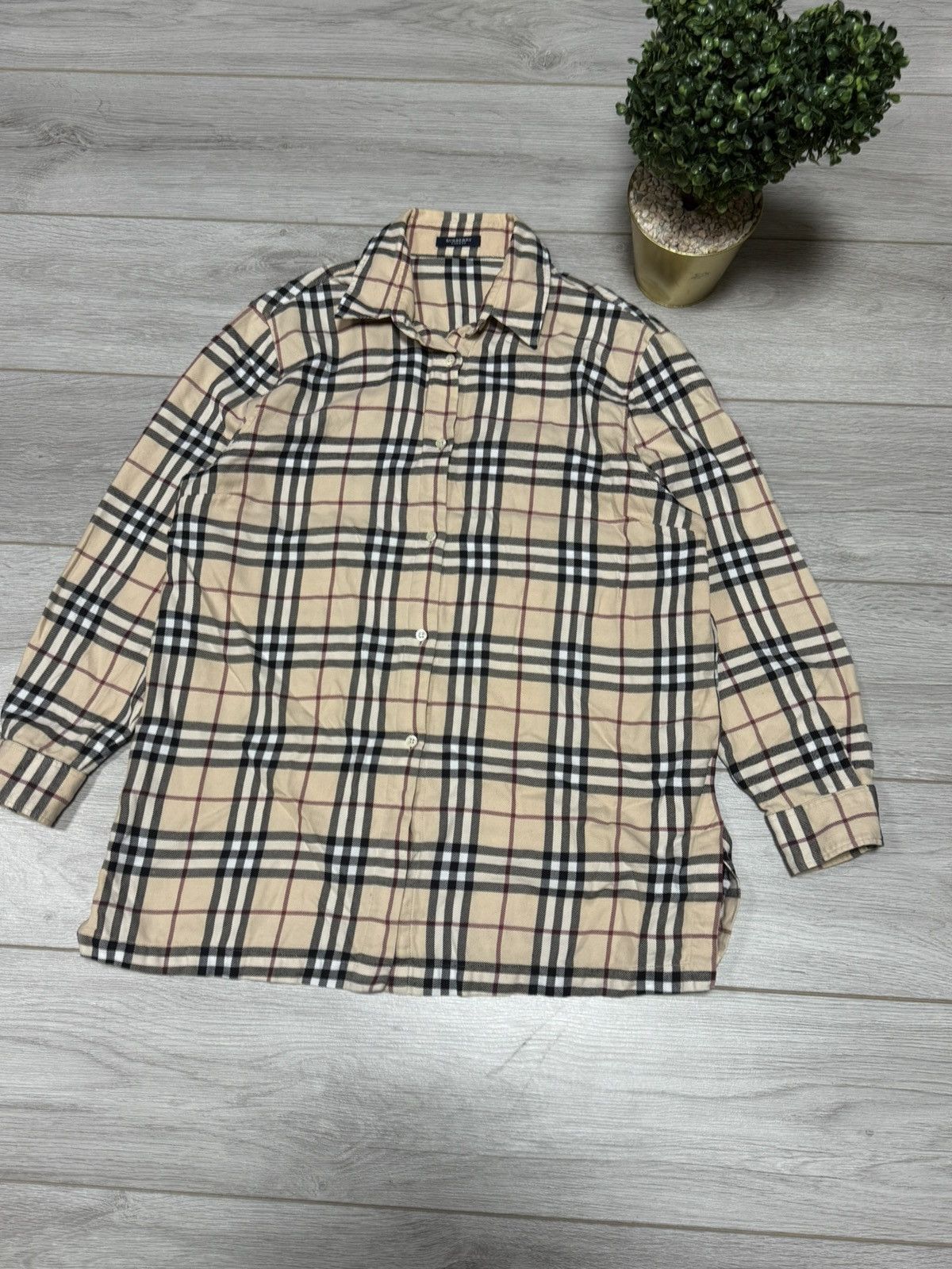 Burberry Burberry nova check buttons all over shirt Size XL / US 12-14 / IT 48-50 - 2 Thumbnail