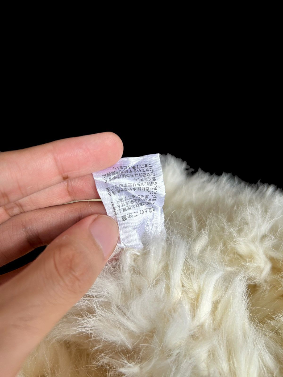 Japanese Brand × Kapital × Vintage Japanese Punk Bondage Style Mohair fur Fake Hair Beanie Hat Size ONE SIZE - 6 Thumbnail