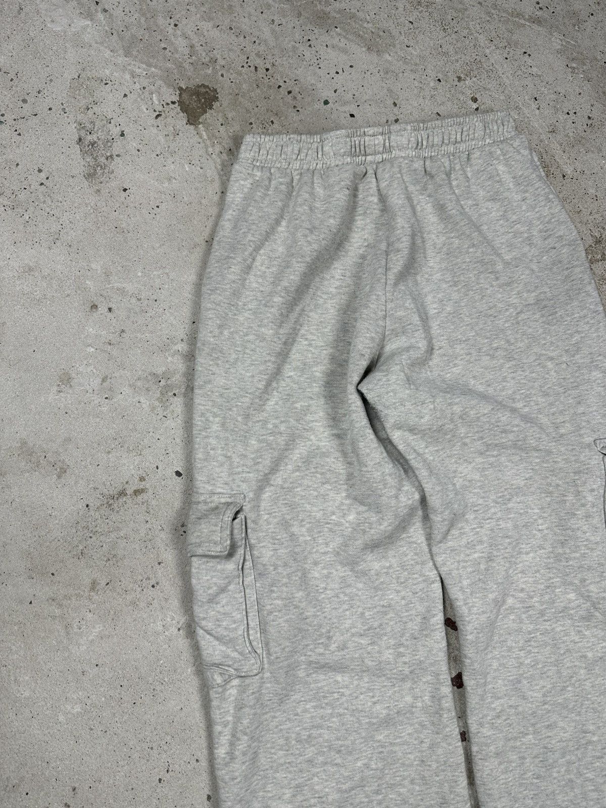 Japanese Brand × Vintage Vintage Y2K BAGGY Gray Cargo Sweatpants Size US 32 / EU 48 - 12 Thumbnail