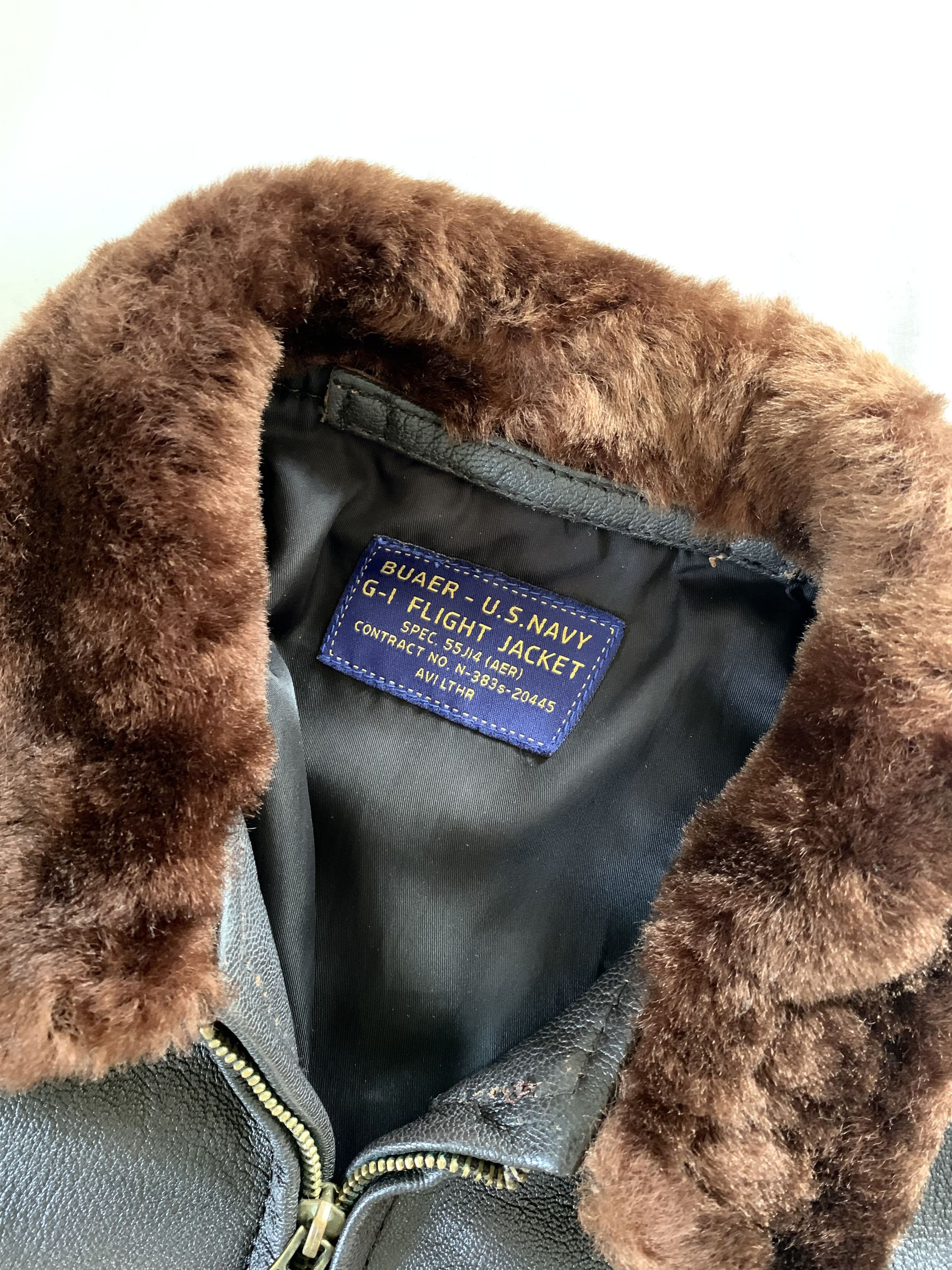 Other Buaer U.S. Navy GI Flight bomber Jackets Size S / US 4 / IT 40 - 3 Thumbnail