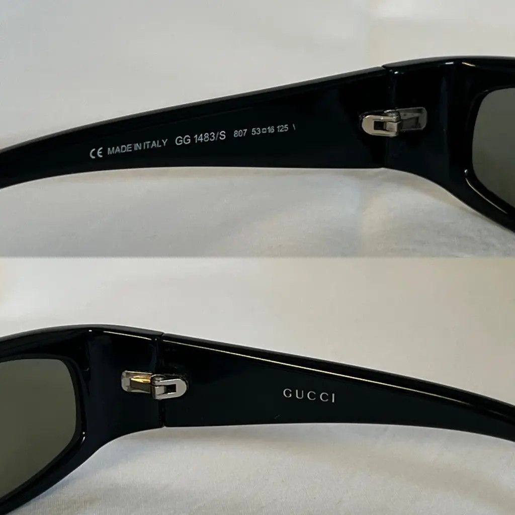 Gucci GUCCI Sunglasses 1483 Wrap Shield Ski Mask Tom Ford Black Size ONE SIZE - 5 Thumbnail
