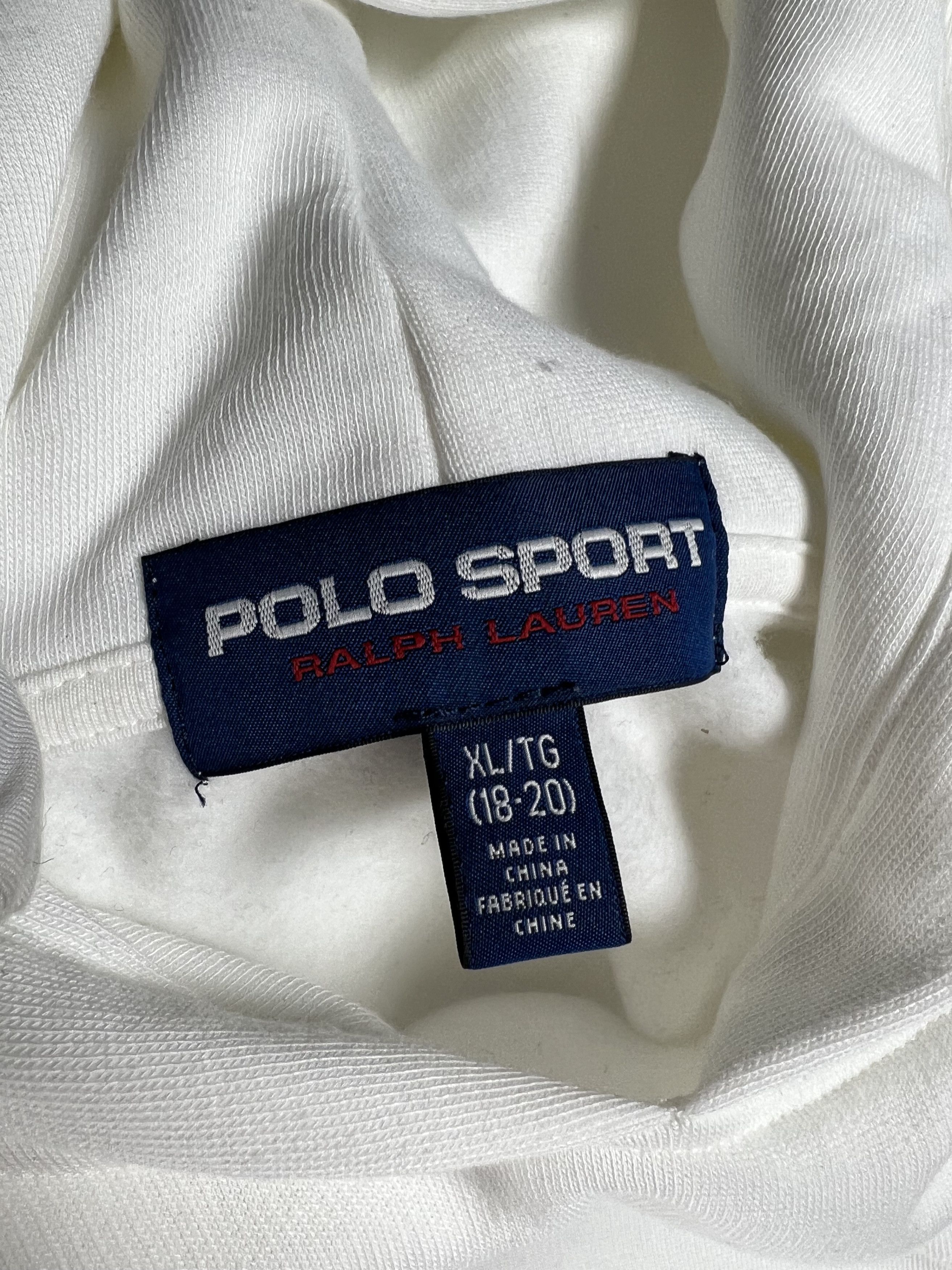 Polo Ralph Lauren × Vintage Vintage Polo Sport Ralph Lauren Hoodie M Size US M / EU 48-50 / 2 - 5 Thumbnail