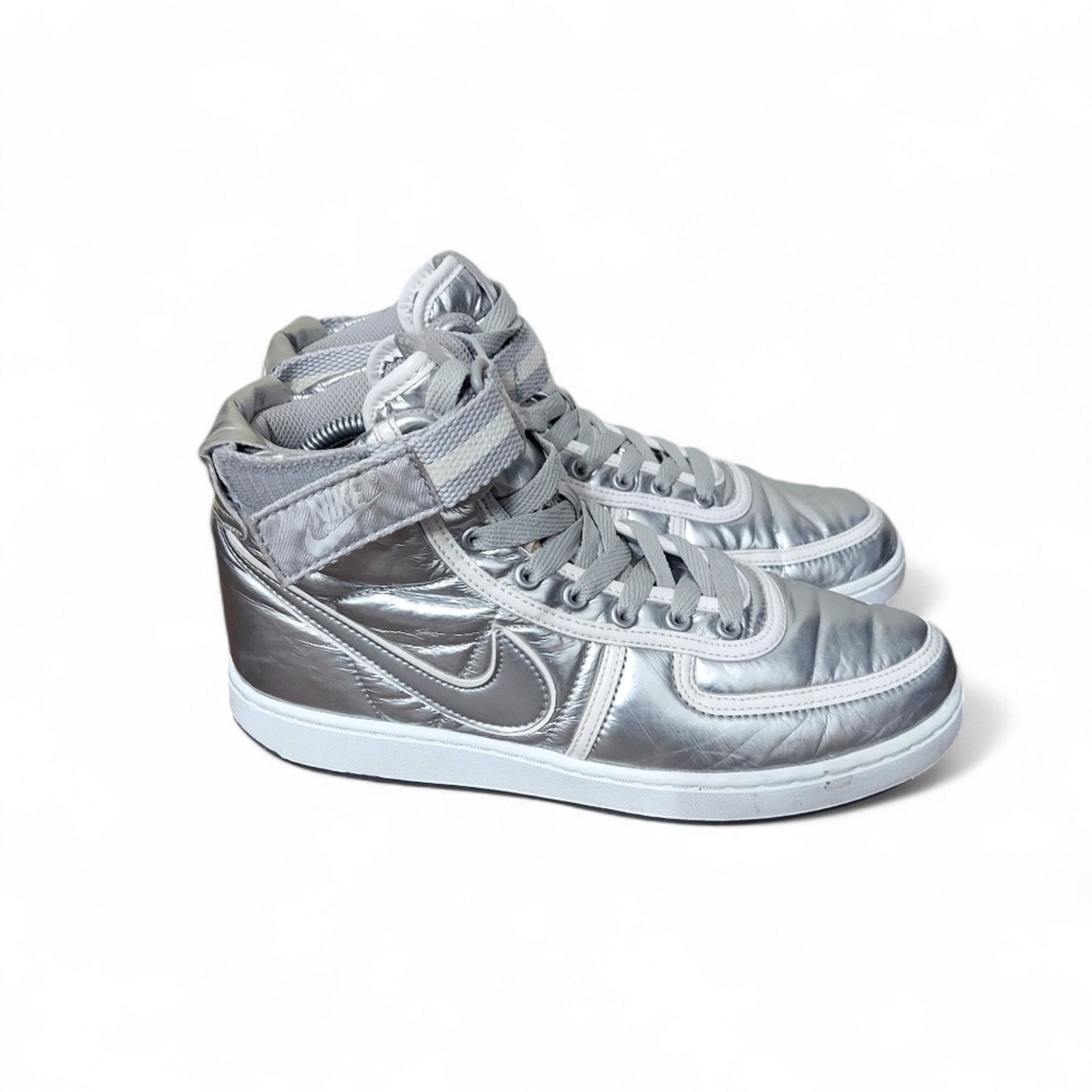 Nike Nike Vandal High Silver Basketball Sneakers Women’s Size 10 Size US 10 / IT 40 - 2 Thumbnail