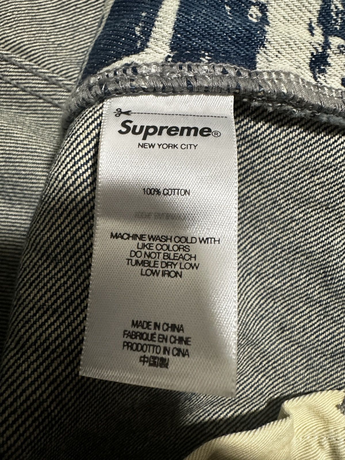 Hysteric Glamour × Supreme Supreme/Hysteric Glamour Cars Baggy Jeans Size US 36 / EU 52 - 5 Thumbnail