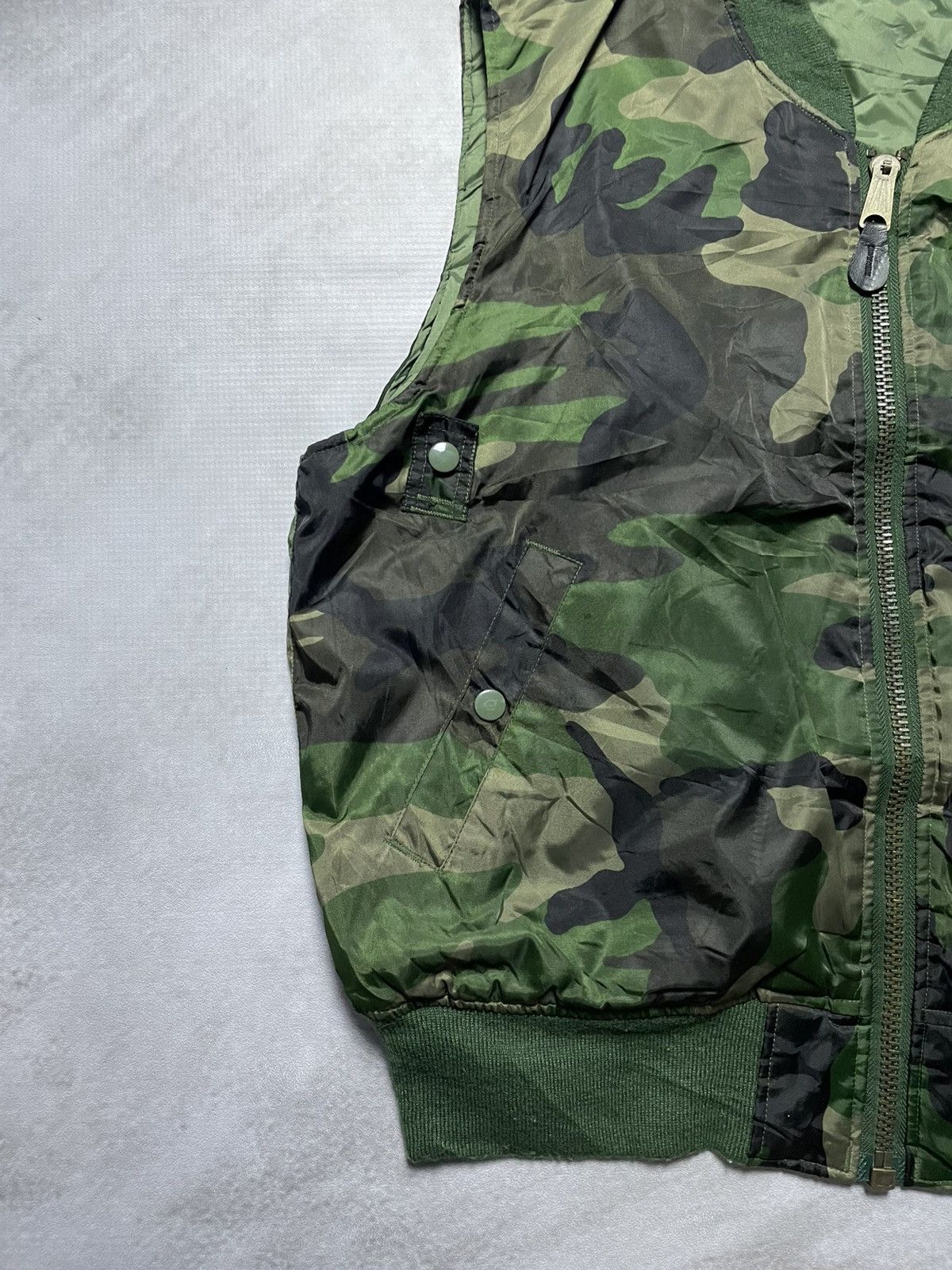 Buzz Rickson's Phantom Military MA-1 Camouflage Buzz Rickson’s Style Vest Size US M / EU 48-50 / 2 - 2 Thumbnail