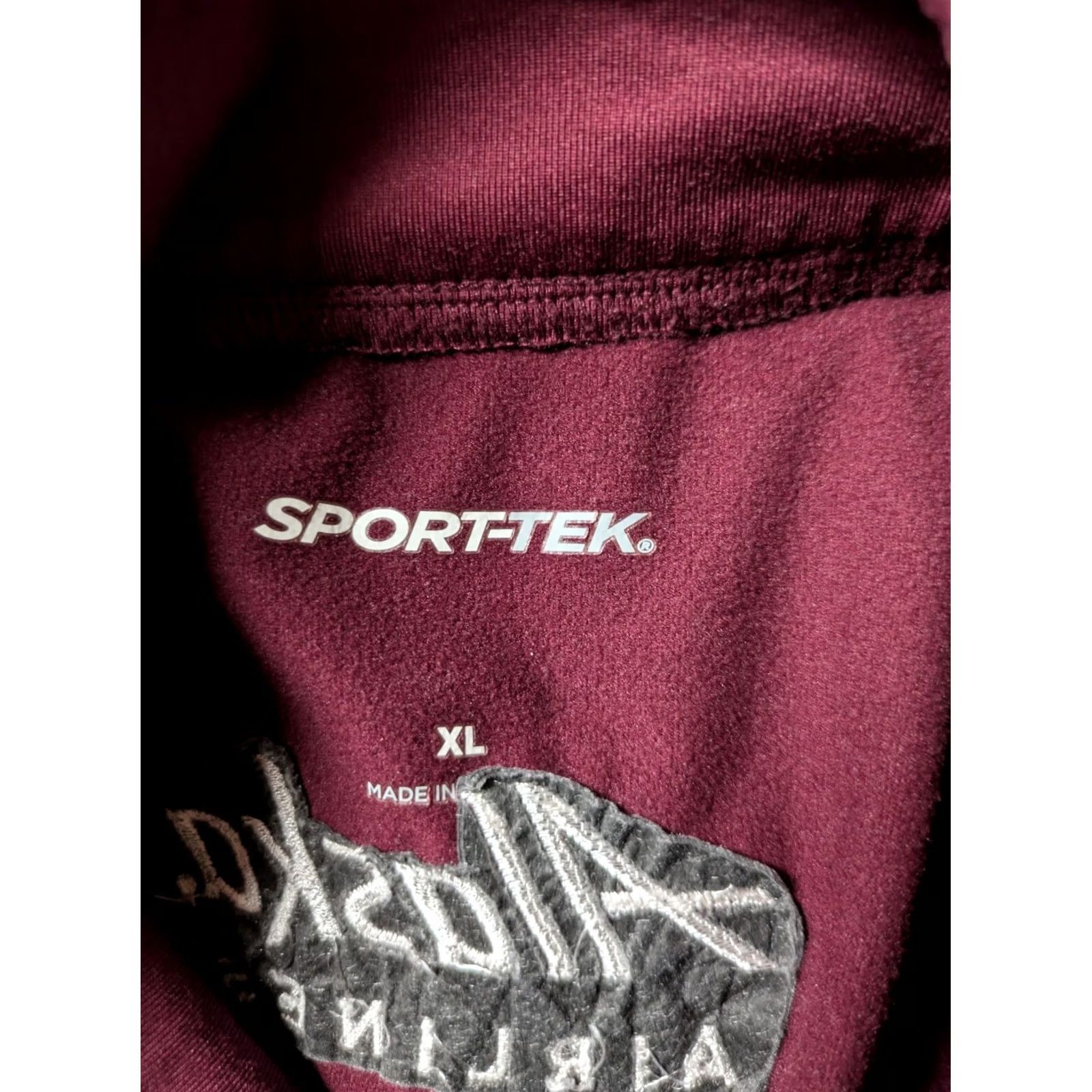 Holloway Alaska Airlines Long Sleeve Pullover Shirt XL Wolf Logo Pullover Sweatshirt Mens Red Logo 90s Style Size US L / EU 52-54 / 3 - 5 Thumbnail