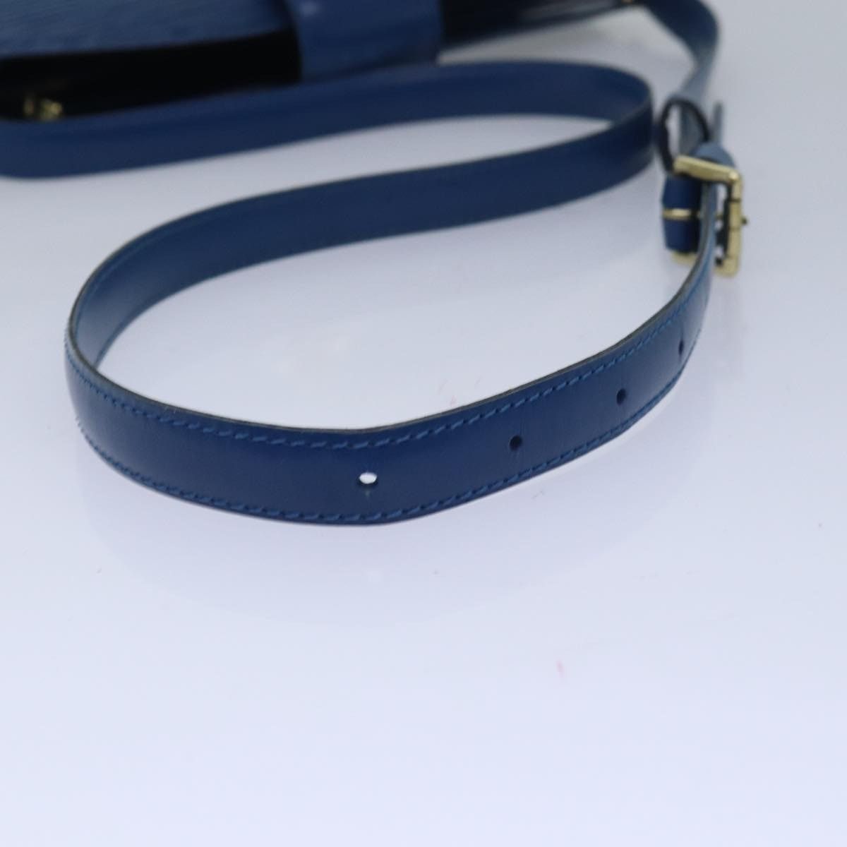 Louis Vuitton LOUIS VUITTON Epi Capuchin Shoulder Bag Blue M52345 Size ONE SIZE - 7 Thumbnail