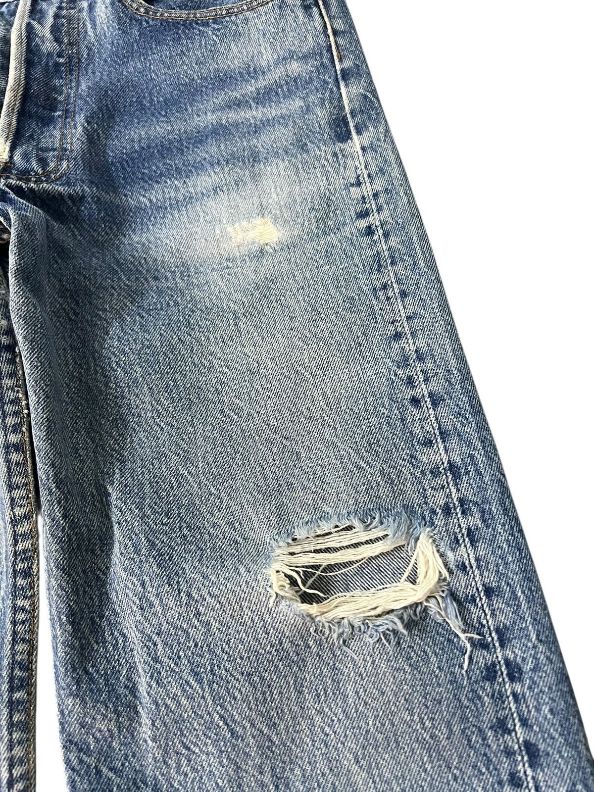 Levi's 80’s Levi’s 501xx Distress Faded Jean Size US 27 - 6 Thumbnail
