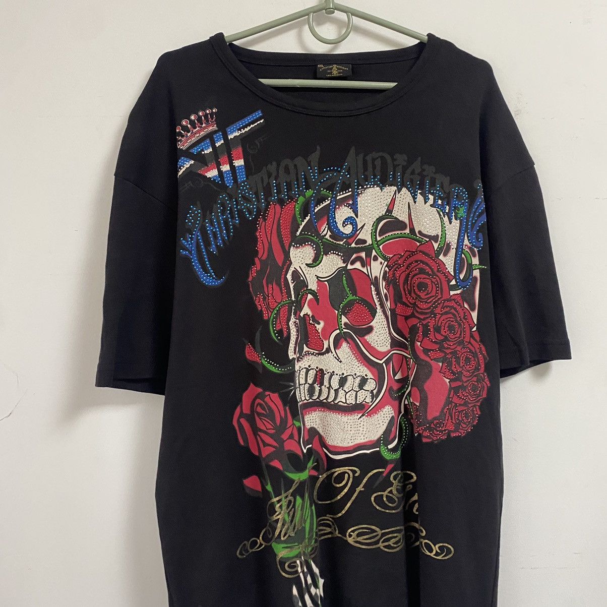 Ed Hardy Vintage Ed Hardy Shirt Size US XXL / EU 58 / 5 - 6 Thumbnail