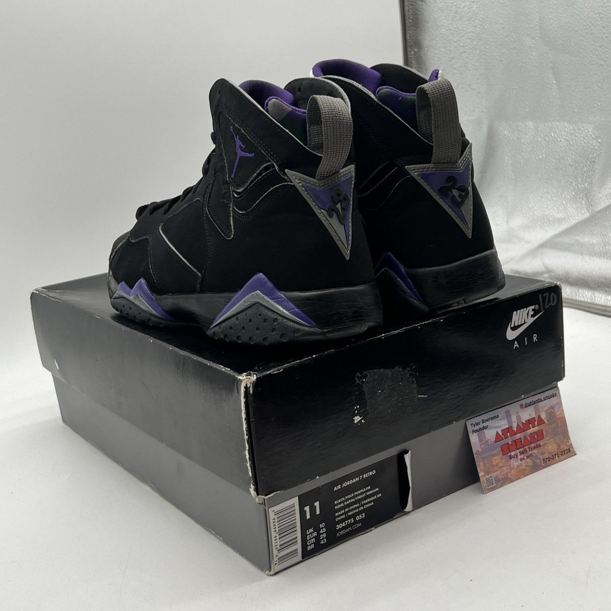 Jordan Brand Air Jordan 7 Ray Allen Size US 11 / EU 44 - 4 Thumbnail