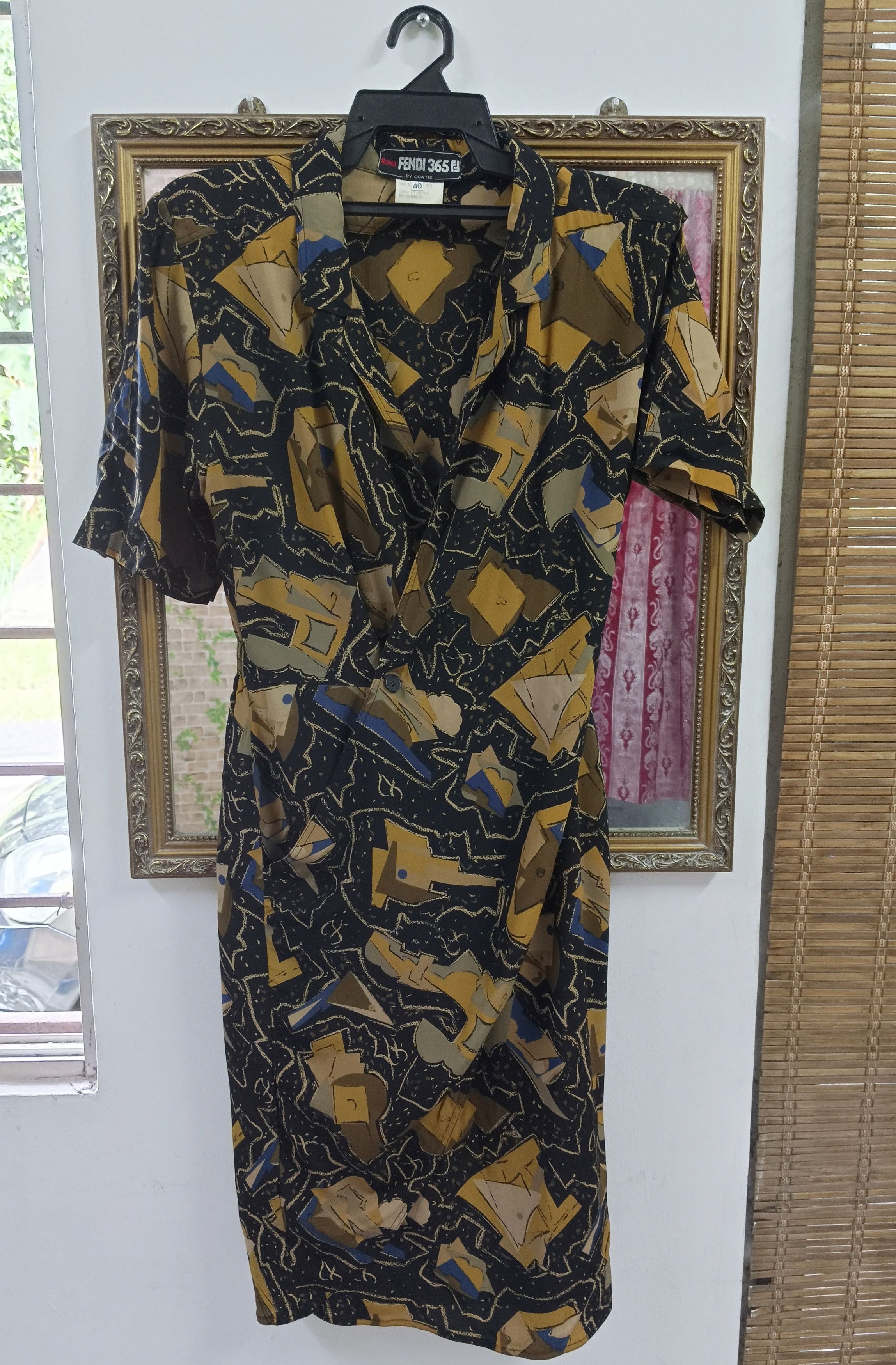 Fendi FENDI SILK DRESS Size S / US 4 / IT 40 - 1 Thumbnail