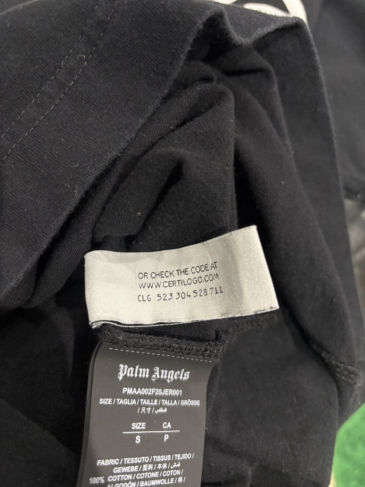 Palm Angels Palm Angels Cursive Script Logo Shirt Black Size US S / EU 44-46 / 1 - 6 Thumbnail