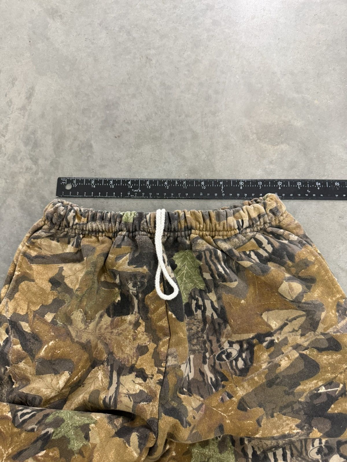 Realtree Jerzees Realtree Camo Sweatpants 90s USA Dark Green Brown Size US 30 / EU 46 - 4 Thumbnail