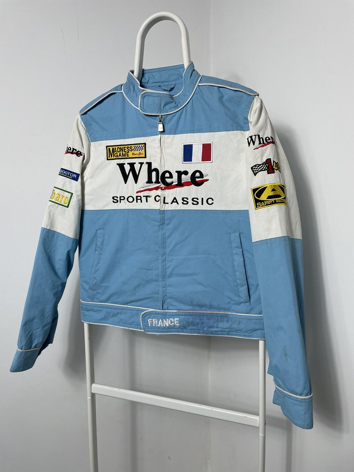 Formula 1 × NASCAR Racing Where Sport Classic Jacket Francia madness game Size US M / EU 48-50 / 2 - 2 Thumbnail