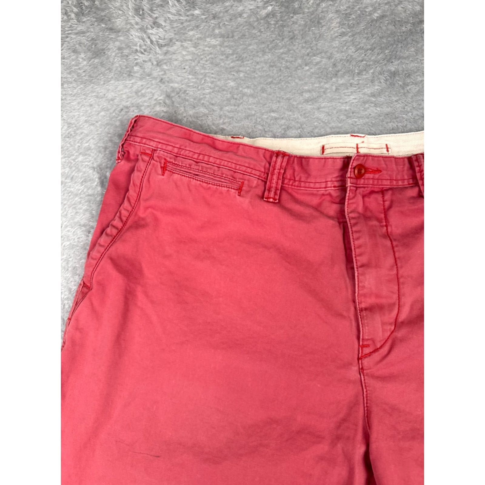 Polo Ralph Lauren Polo Ralph Lauren Shorts Men Pink 100% Cotton Twill Chino Relaxed Fit 42x10 Size US XL / EU 56 / 4 - 4 Thumbnail