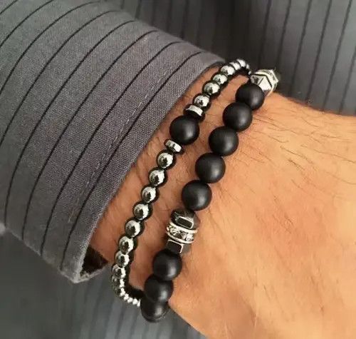 Other 2pieces/ Set Bead Bracelet Size ONE SIZE - 2 Thumbnail