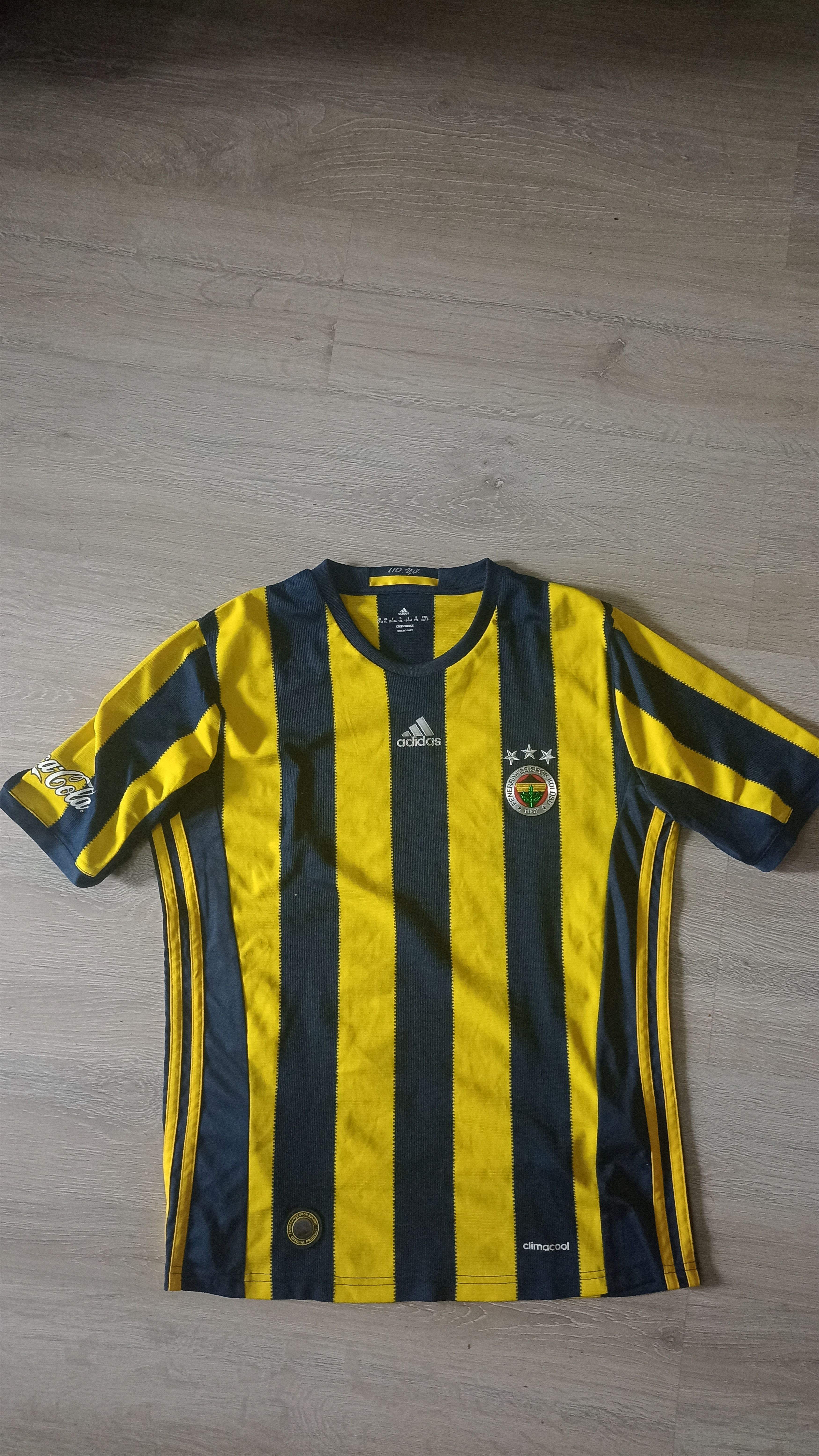 Adidas Adidas Fenerbahce Home Jersey 2012/13 ClimaCool Size US M / EU 48-50 / 2 - 2 Thumbnail