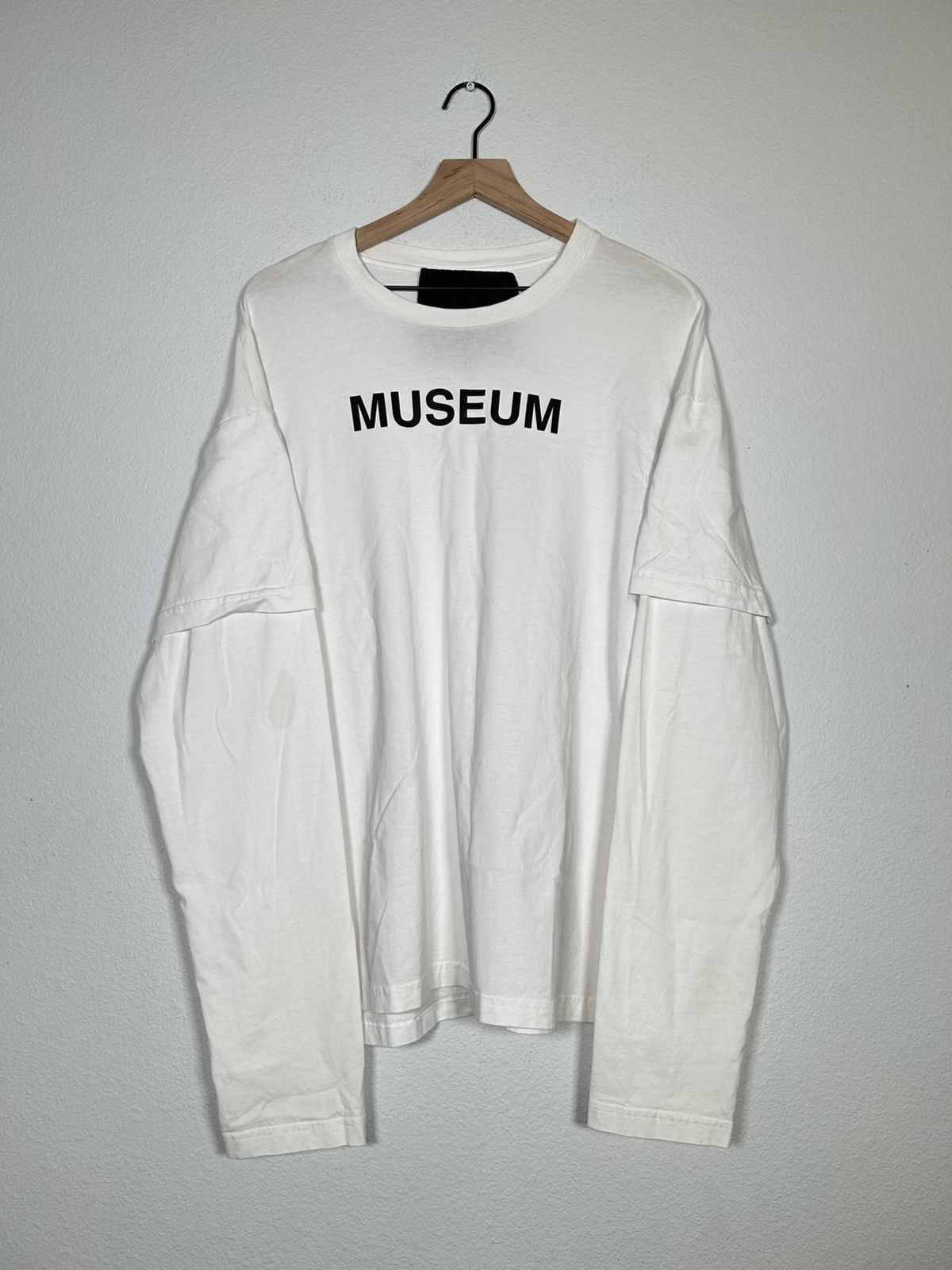 Hood By Air Museum double layered shirt Size US M / EU 48-50 / 2 - 1 Thumbnail