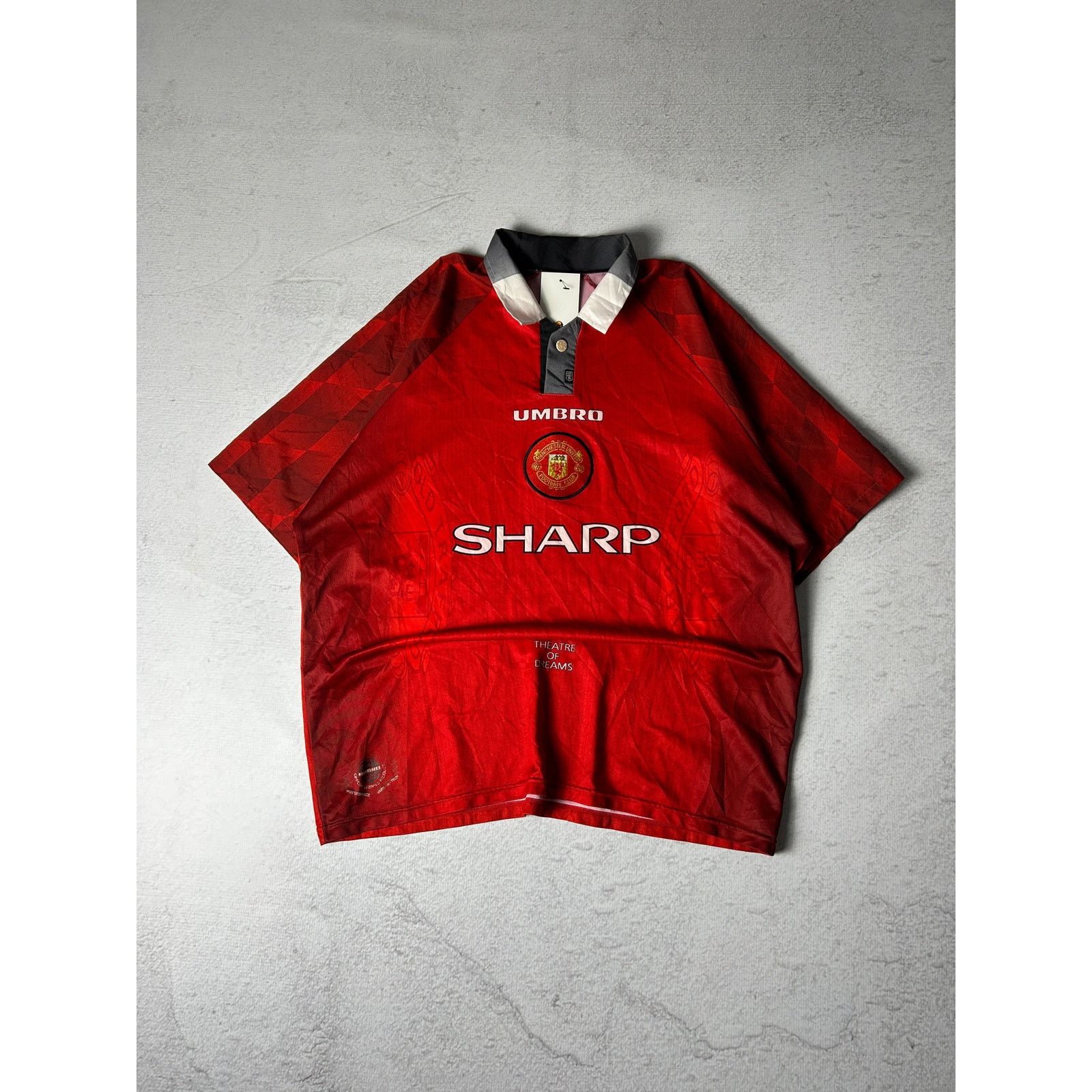 Vintage Umbro Manchester United Soccer Jersey - Men's 2XL