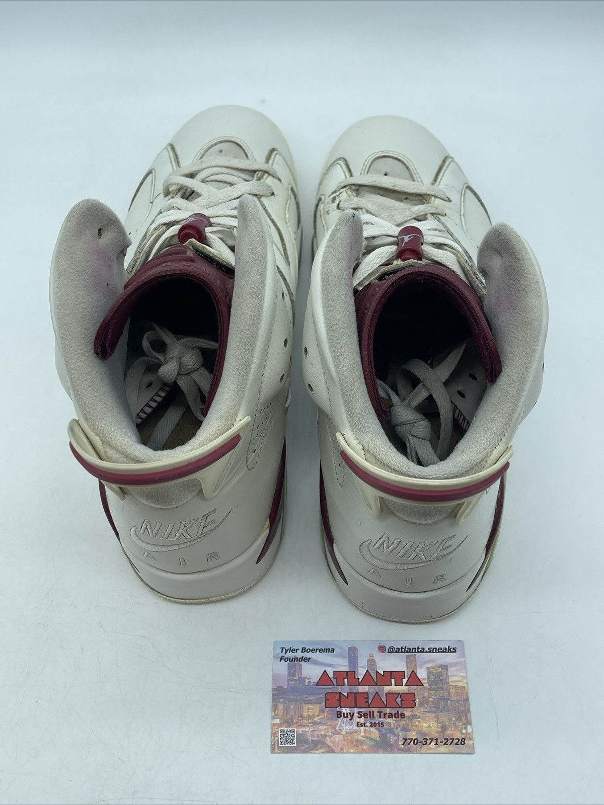 Jordan Brand Air Jordan 6 maroon Size US 9.5 / EU 42-43 - 6 Thumbnail