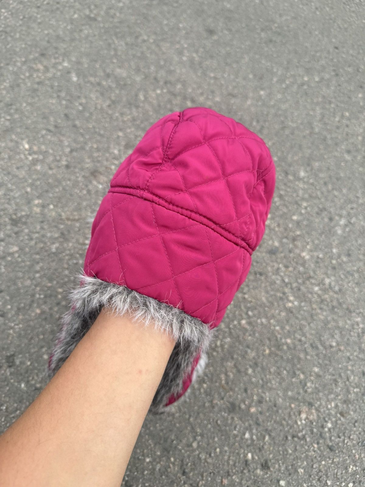 Hysteric Glamour × Vintage Vintage y2k Japanese Pink Ushanka Active Opium Fur Size ONE SIZE - 4 Thumbnail