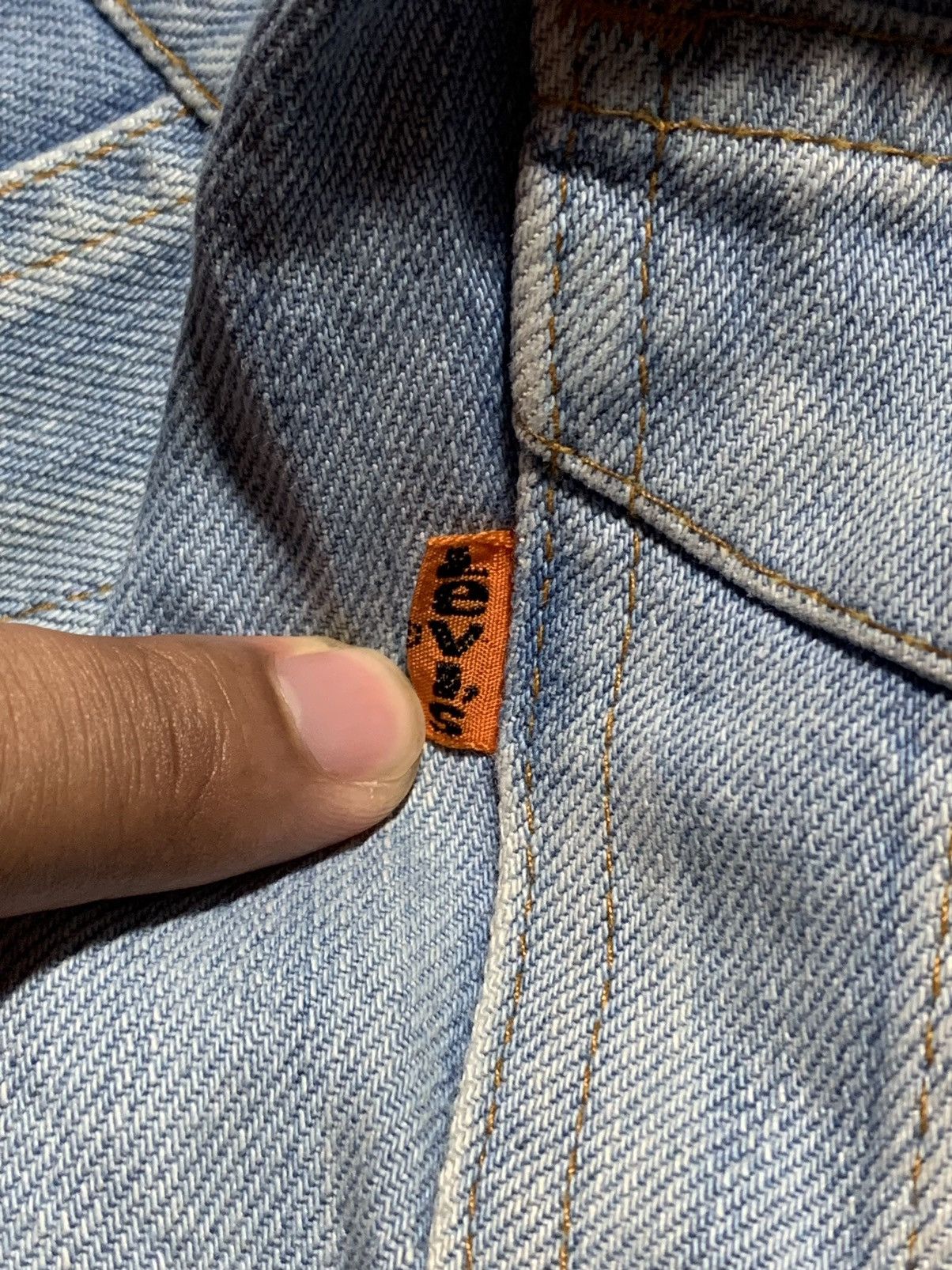 Levi's × Vintage Rare Vintage 70s Levi’s Orange Tab Bootcut Size US 29 - 6 Thumbnail