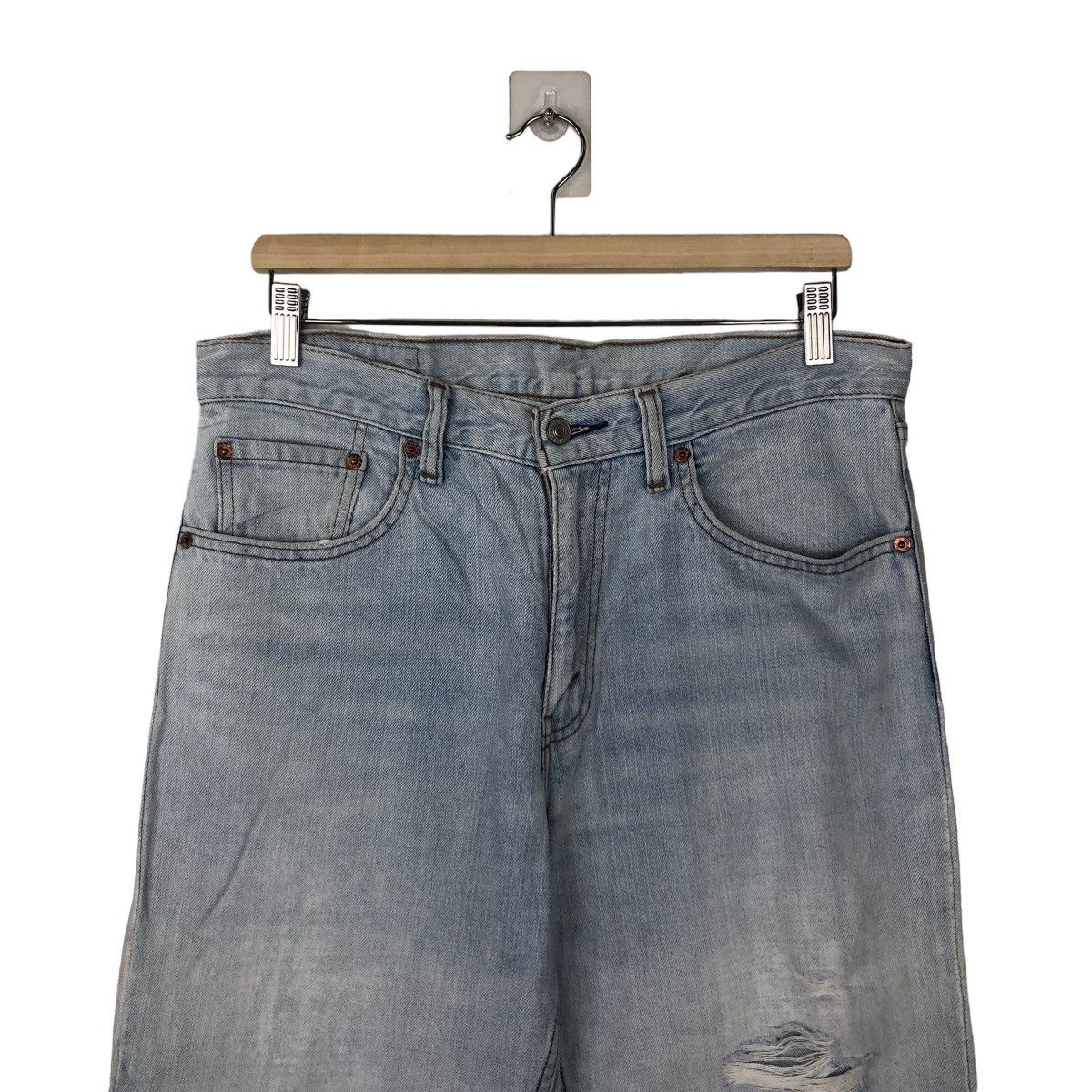 Levi's VINTAGE LEVI’S LOT 503 DISTRESSED DENIM STRAIGHT CUT Size US 31 - 2 Thumbnail