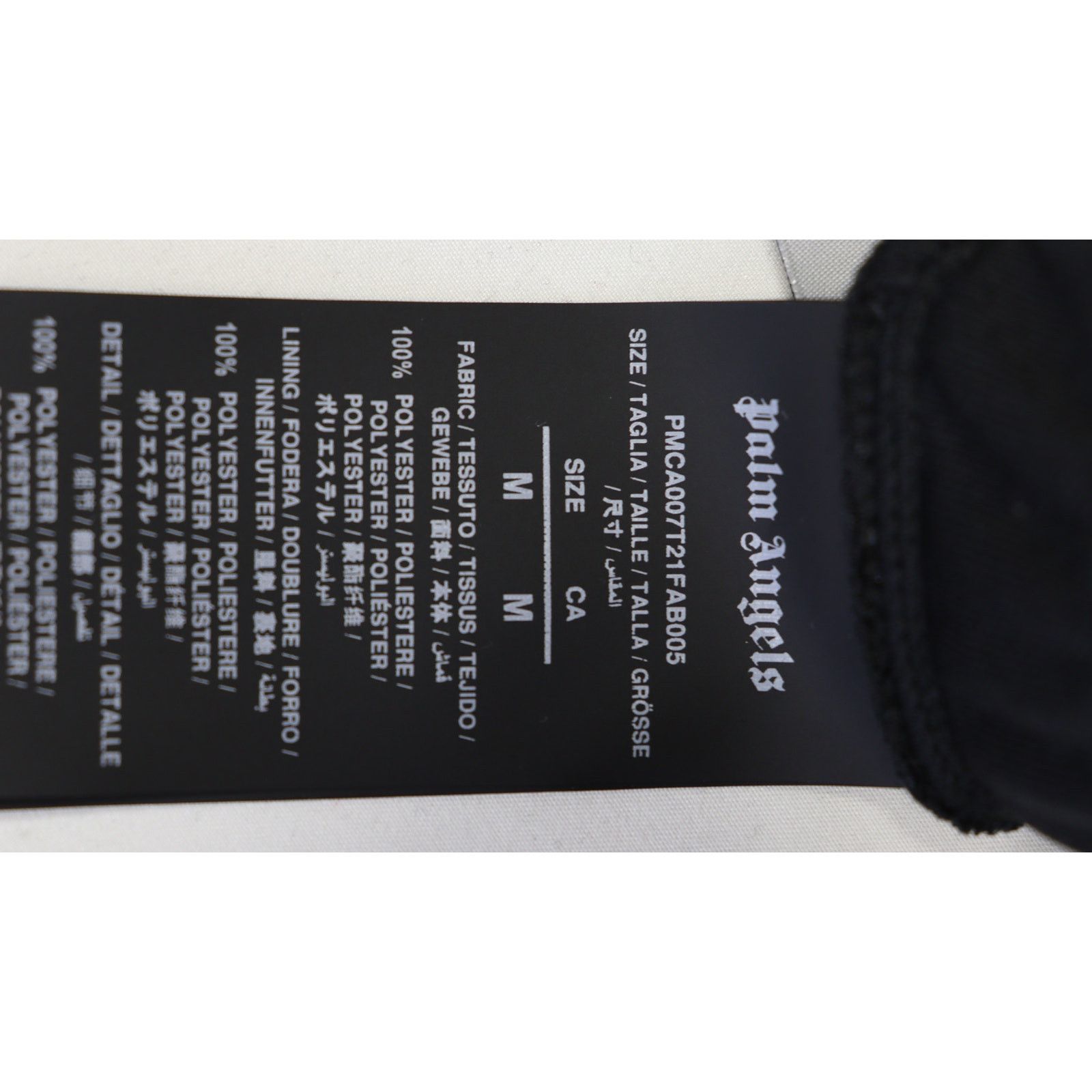 Palm Angels o1rshd1 EC Rose Track Pants in Black/Red Size US 32 / EU 48 - 4 Thumbnail