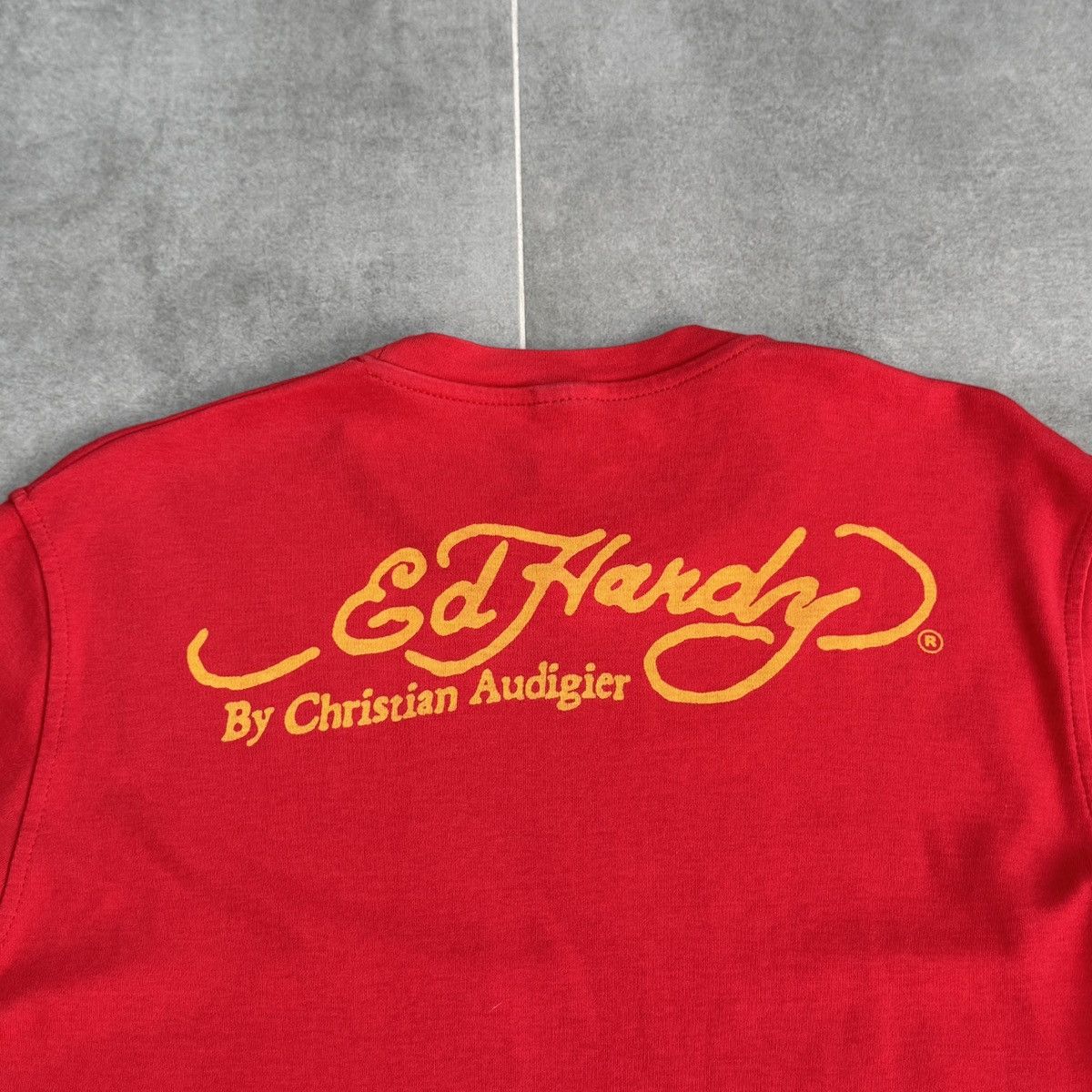 Christian Audigier Ed Hardy by Christian Audigier Skull Y2K Long Sleeve Shirt Size L / US 10 / IT 46 - 18 Thumbnail