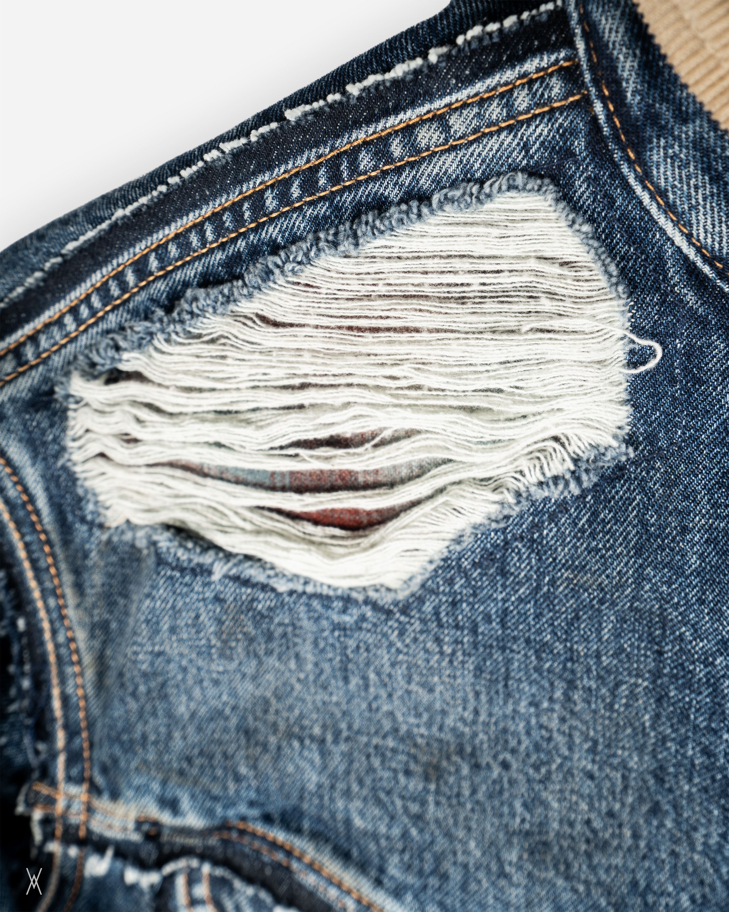 Maison Margiela Maison Margiela Pendleton Wool-Lined Denim Jacket Size US M / EU 48-50 / 2 - 5 Thumbnail