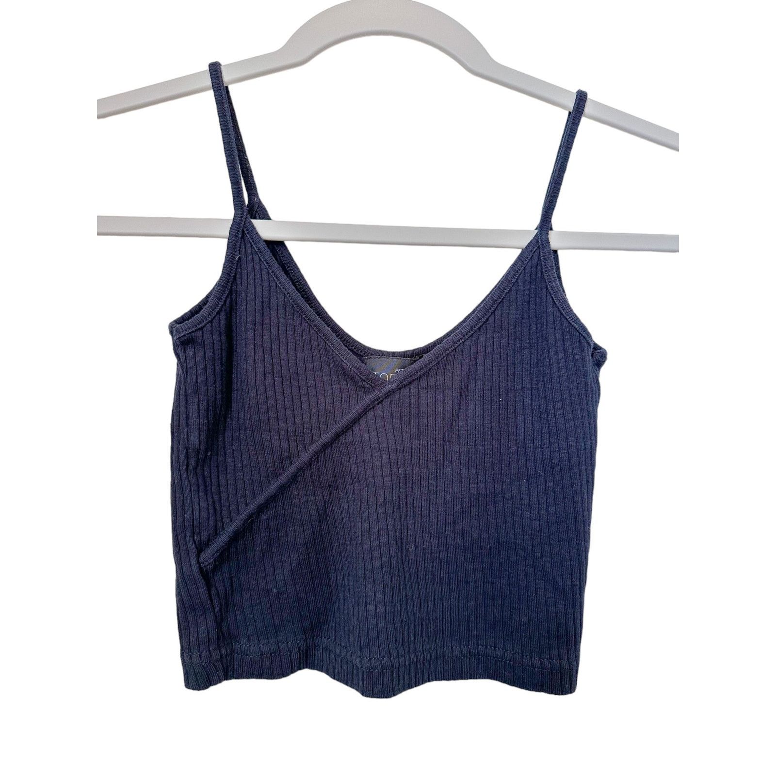 Topshop Topshop Simple Black Tank , Size 0 Size XS / US 0-2 / IT 36-38 - 1 Thumbnail