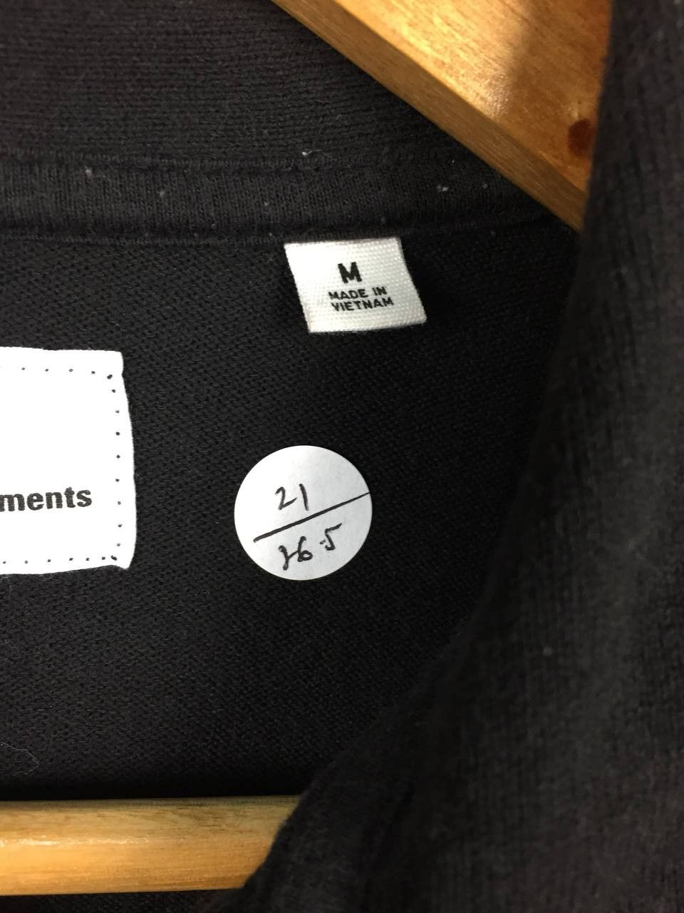 Engineered Garments Engineered Garments x Uniqlo Solid Black Collar Polo Tee Size US M / EU 48-50 / 2 - 11 Thumbnail
