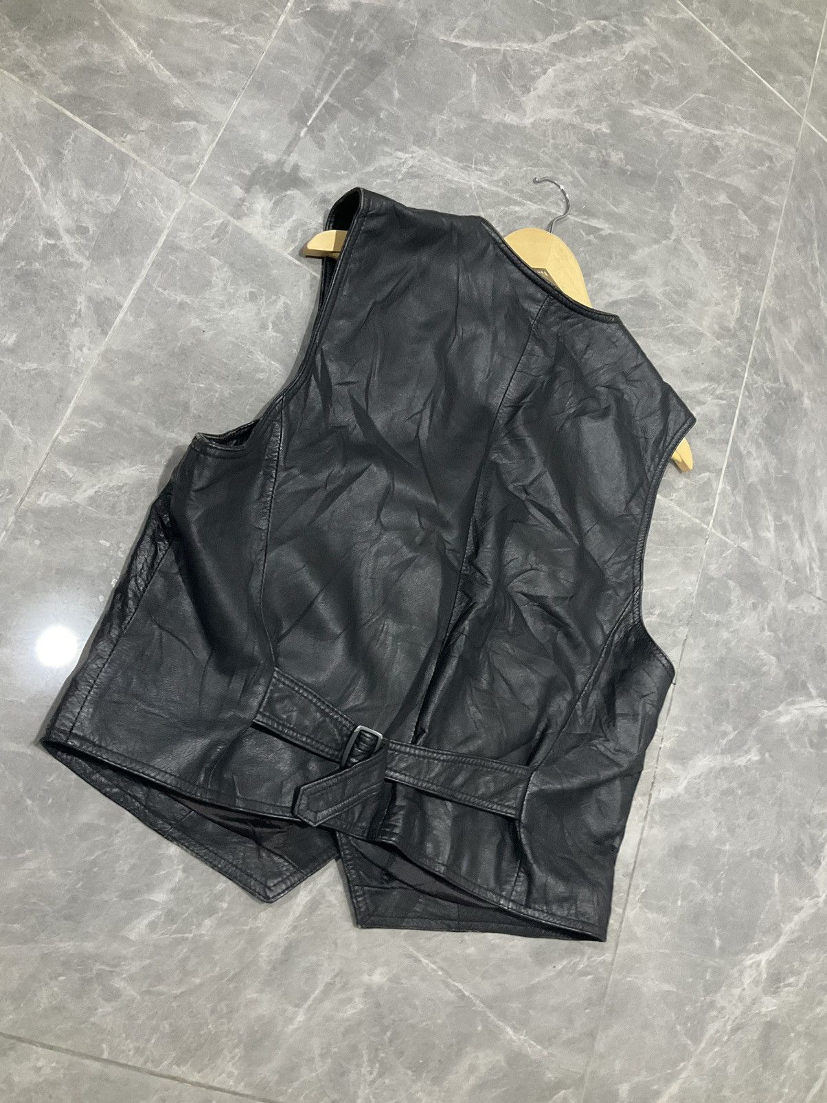 Leather Vintage The Biker Leather Jacket Young sun Vest Size US M / EU 48-50 / 2 - 5 Thumbnail