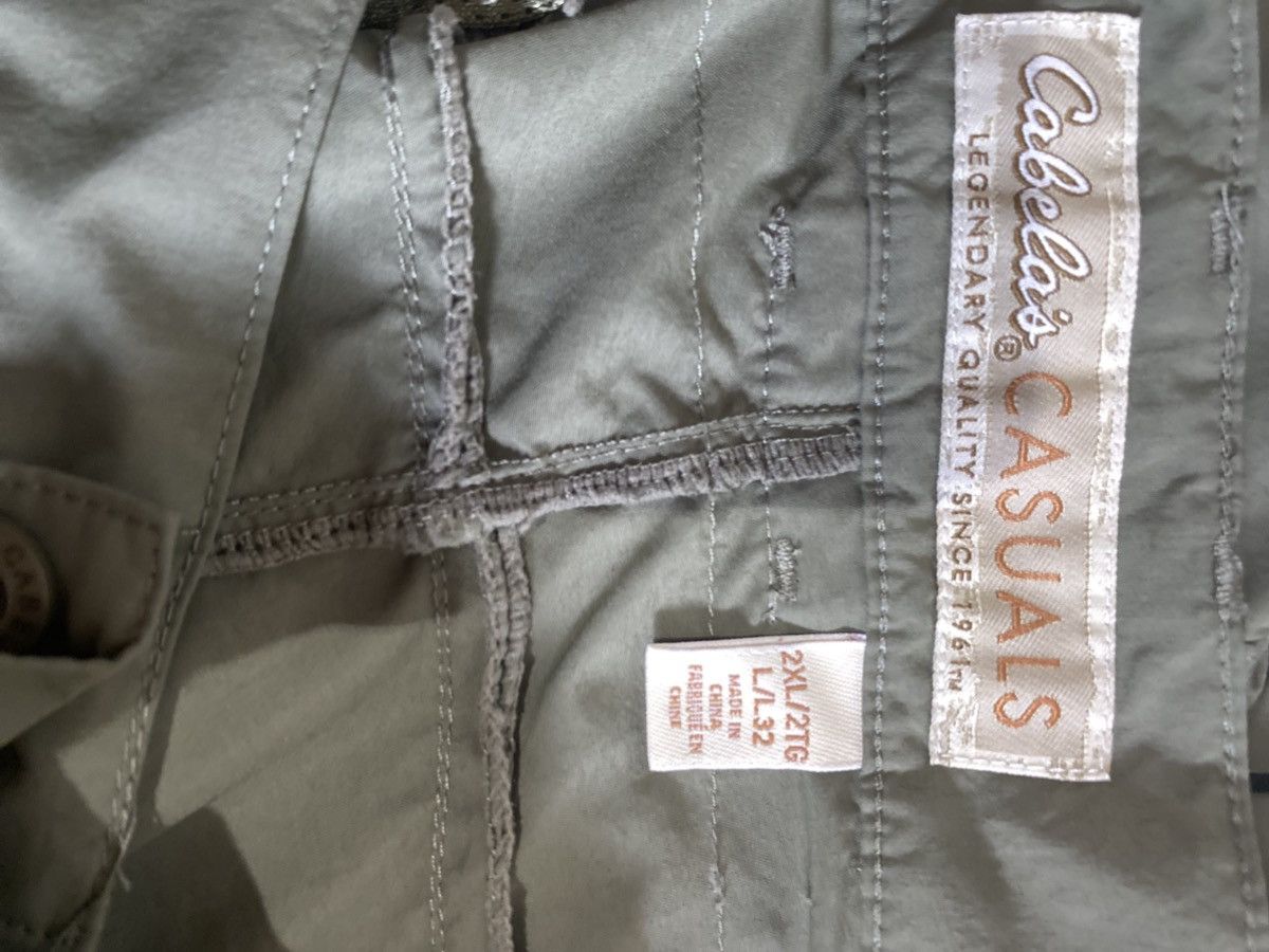 Cabelas Cabela’s Casuals Mens L x 30 Nylon Hiking Camping Pants Size US 44 / EU 60 - 3 Thumbnail