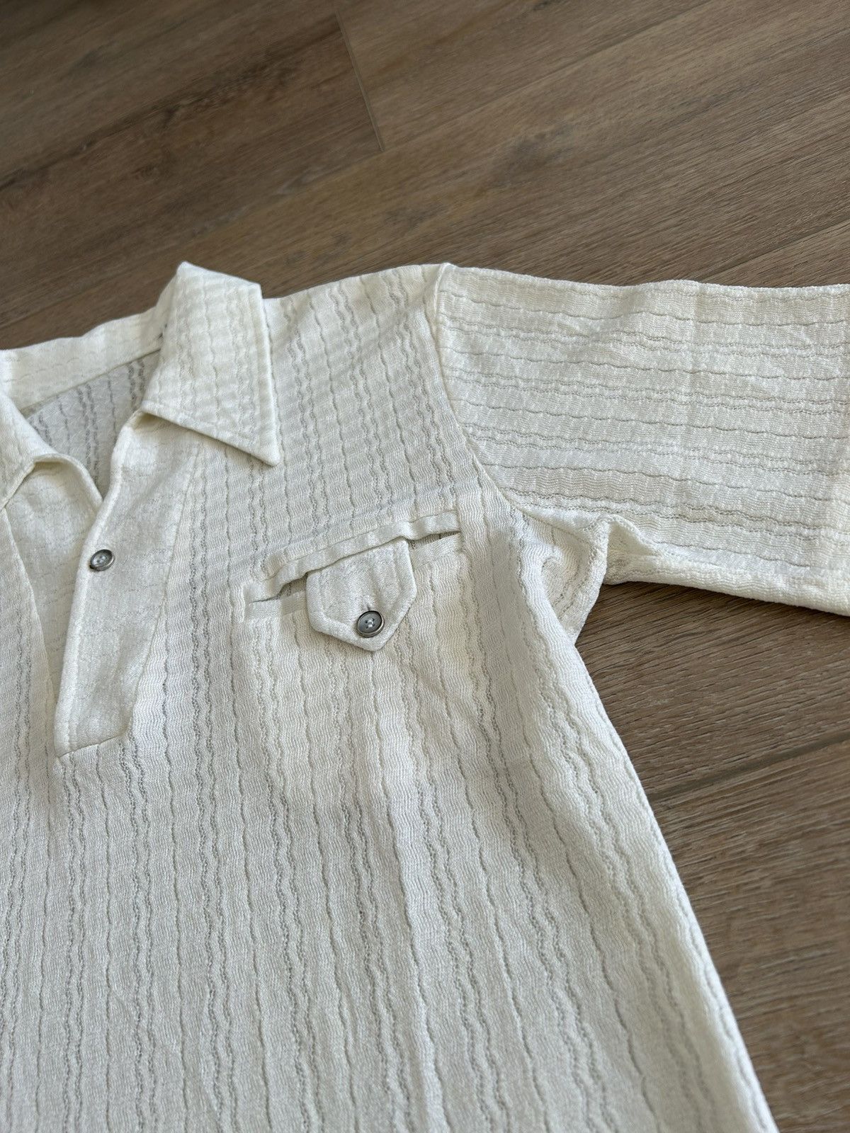 Vintage Vintage Knit Polo Size US M / EU 48-50 / 2 - 2 Thumbnail