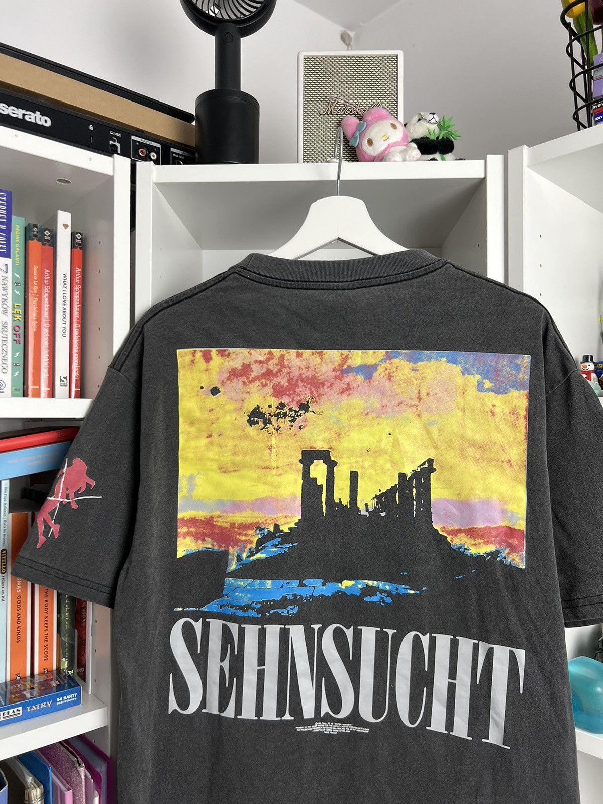 Anime × Japanese Brand × Vintage Vintage 90s Giant Neon Genesis Evangelion t-shirt anime manga Size US M / EU 48-50 / 2 - 7 Thumbnail